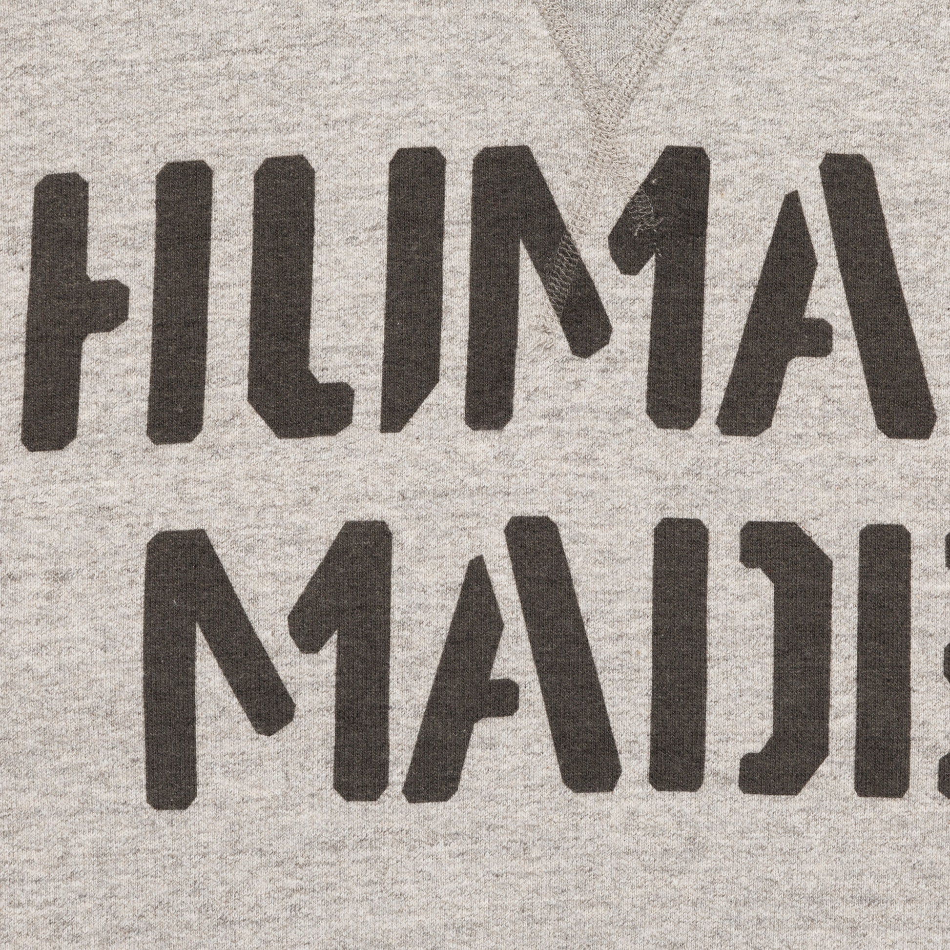 HUMAN MADE MILITARY SWEATSHIRT GY-D