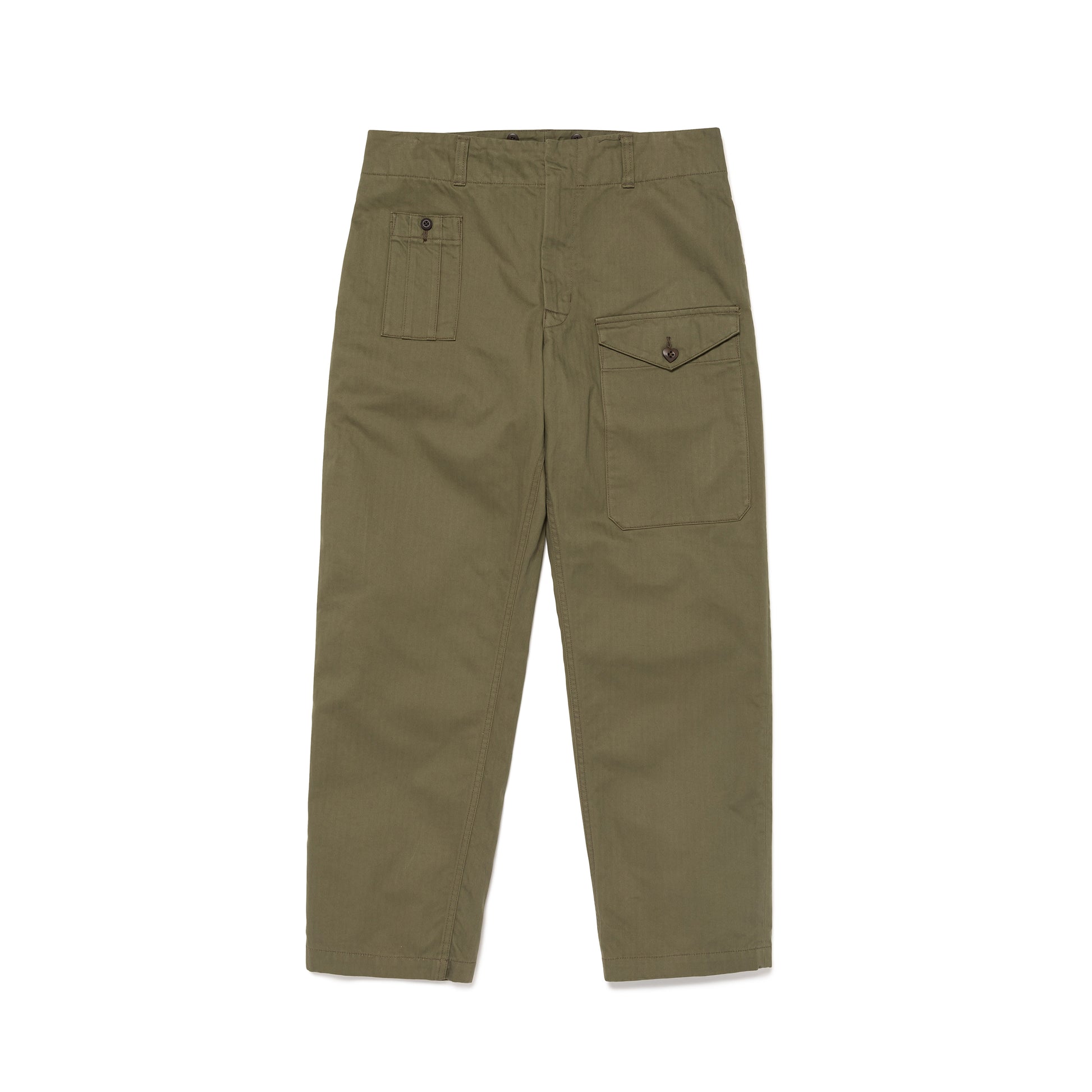 HUMAN MADE STRAIGHT CARGO PANTS OD-A