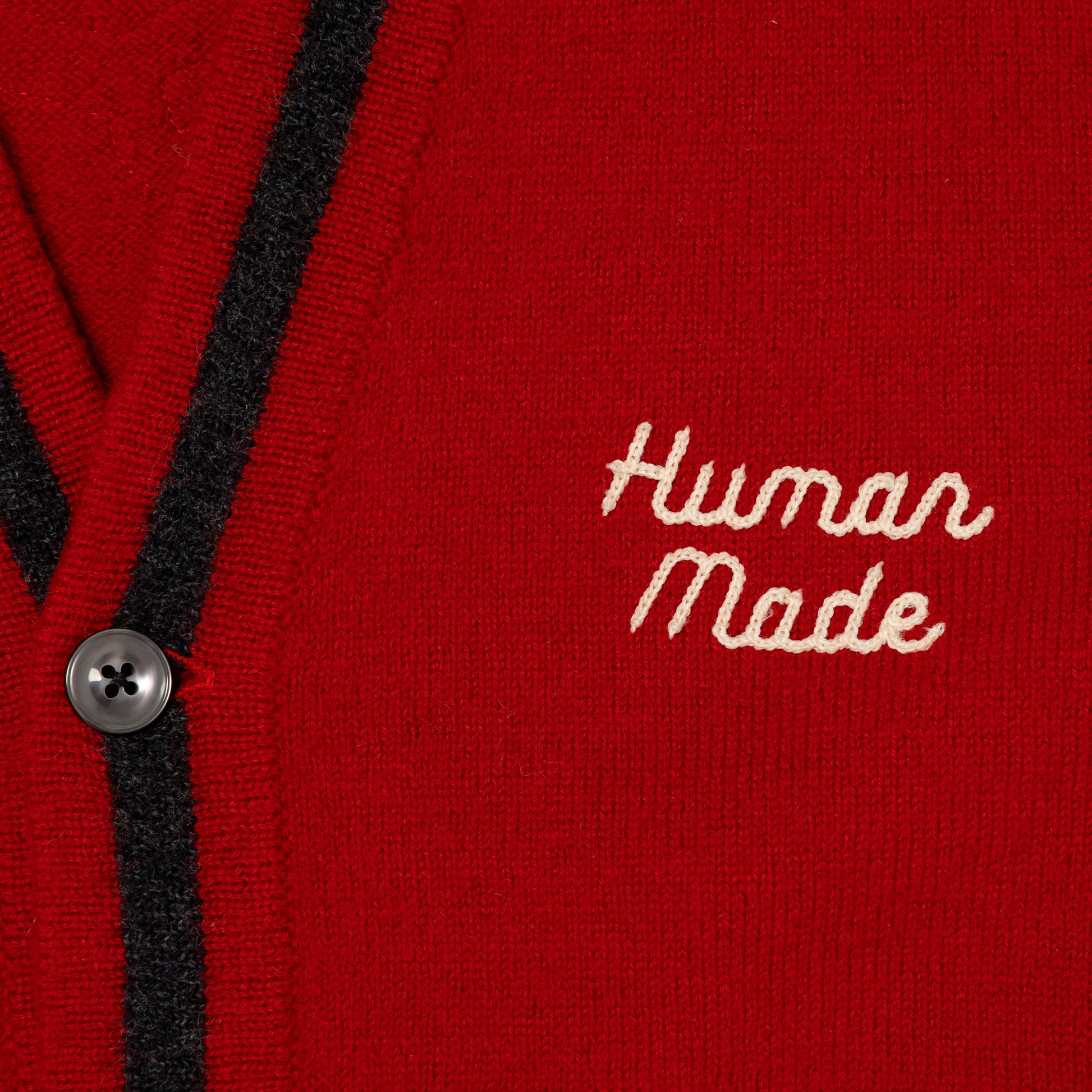 HUMAN MADE KNIT CARDIGAN RD-C