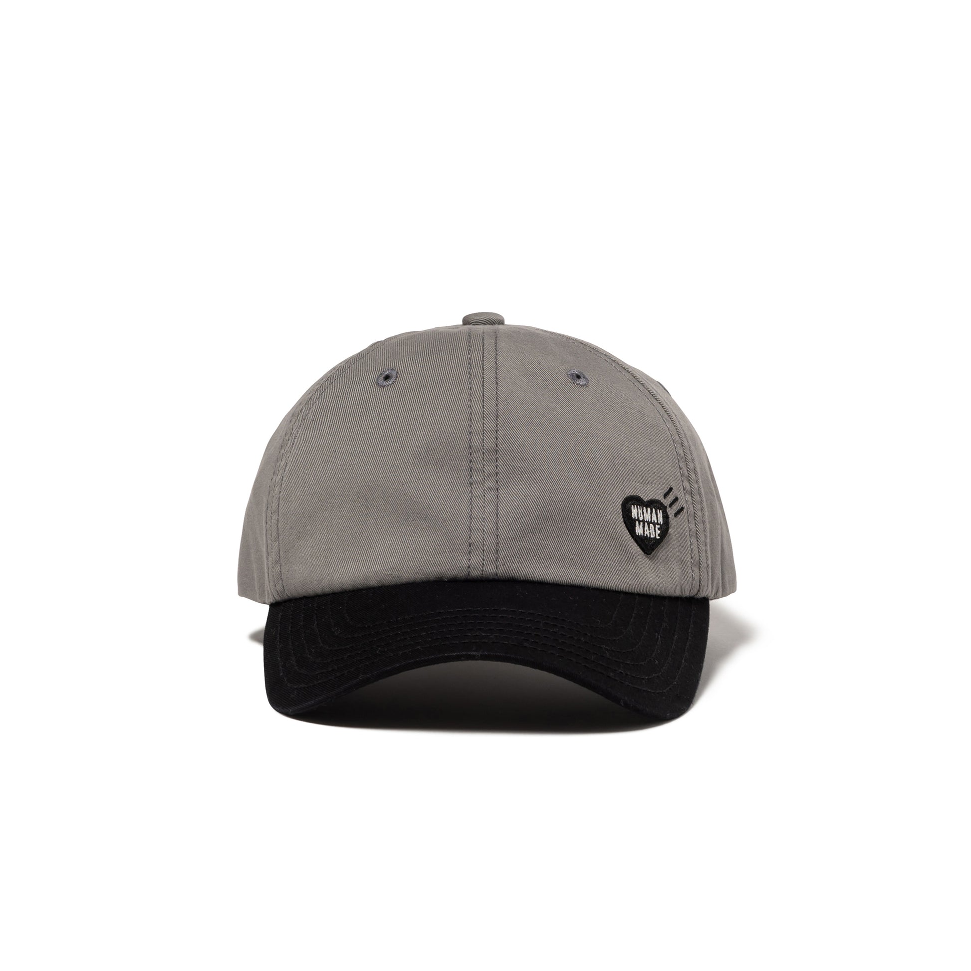 HUMAN MADE  6PANEL TWILL CAP GY-D
