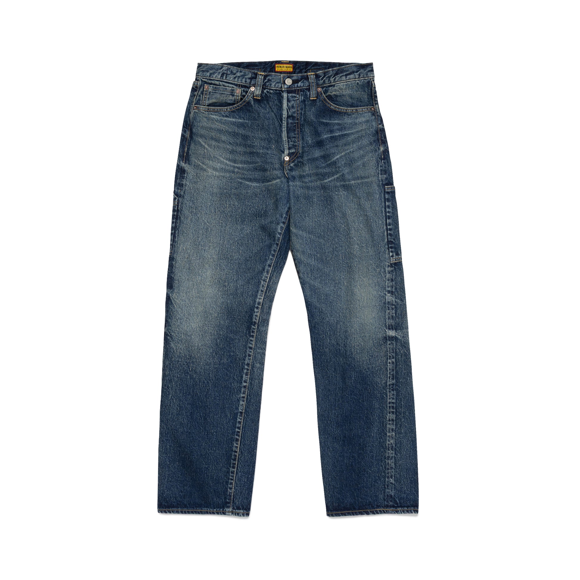 HUMAN MADE  STRAIGHT DENIM PANTS FUTURE IN-F