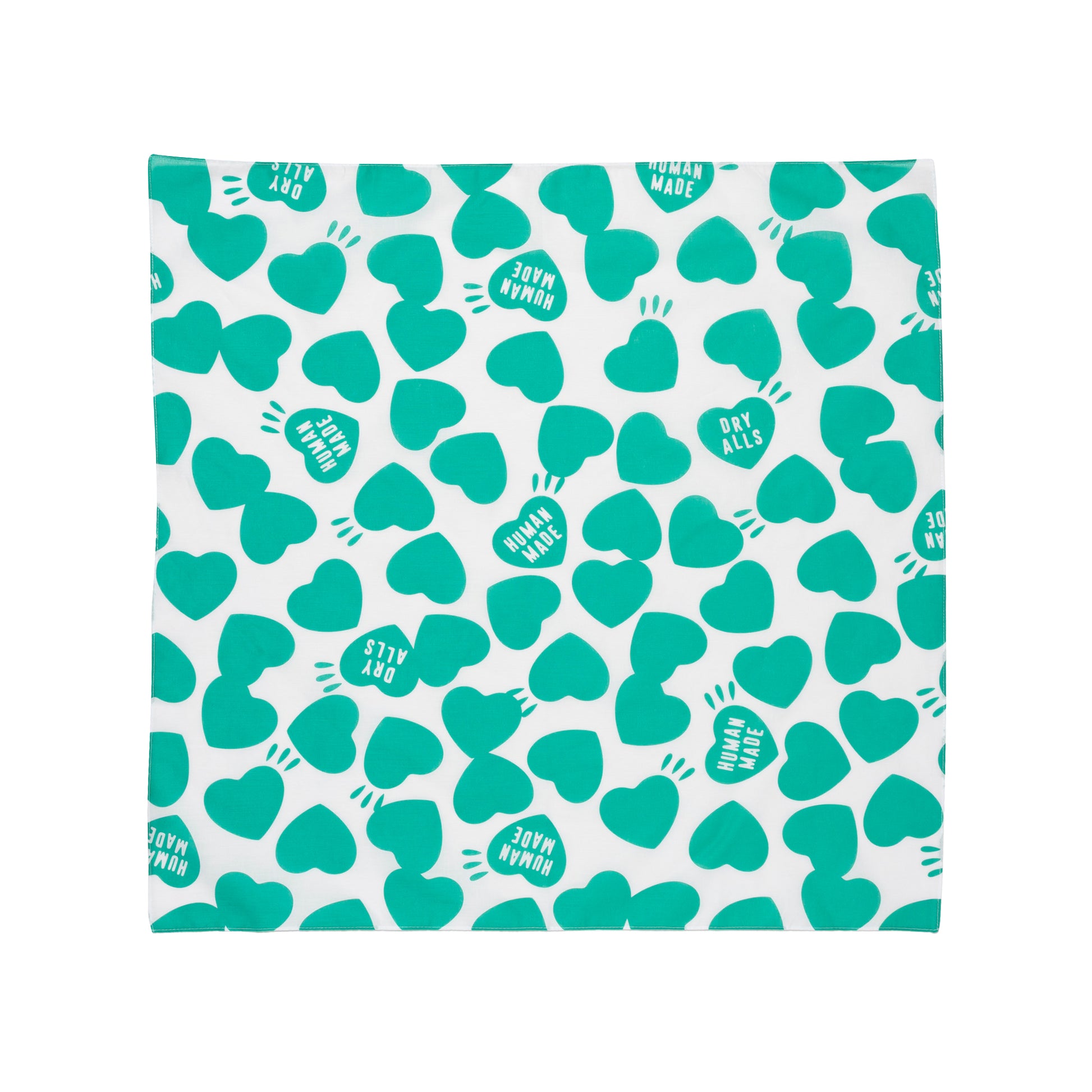 HUMAN MADE HEART BIG BANDANA GR-A