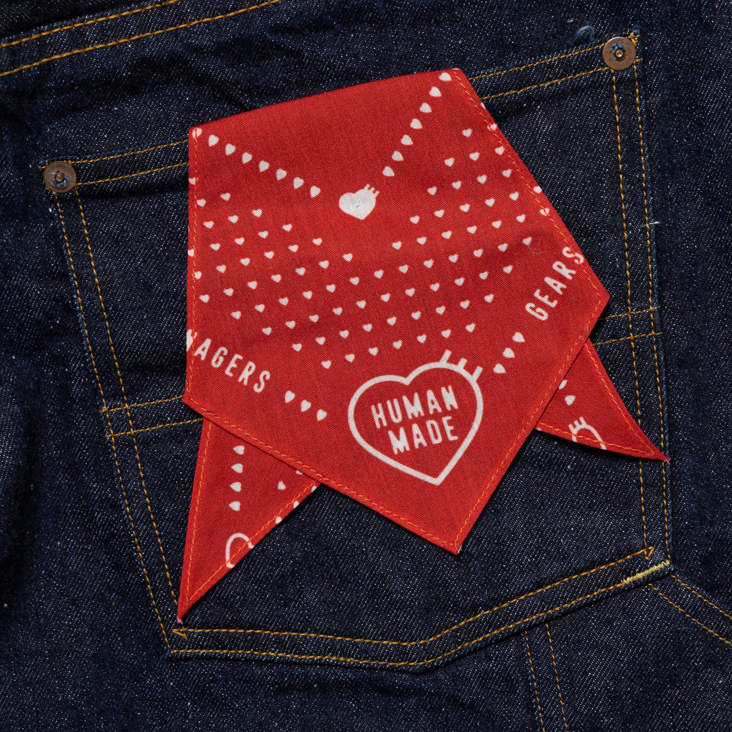 HUMAN MADE DENIM PANTS IN-G