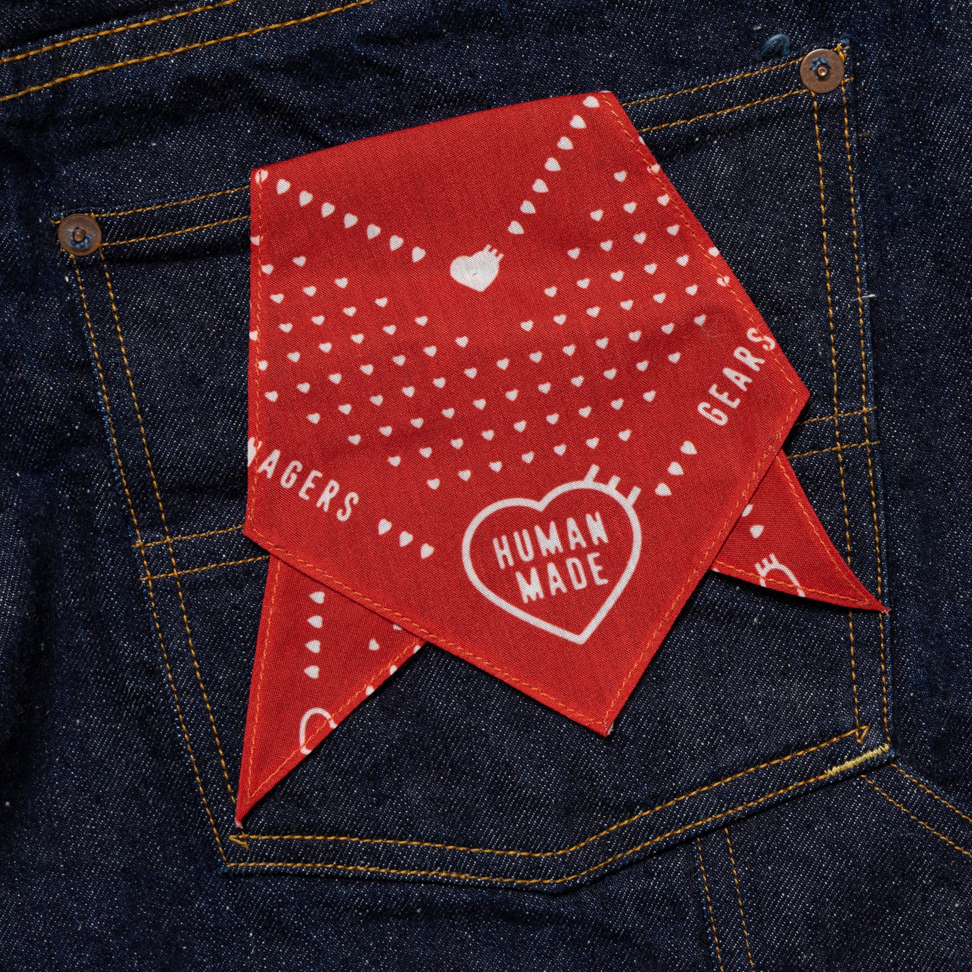 HUMAN MADE DENIM PANTS IN-G