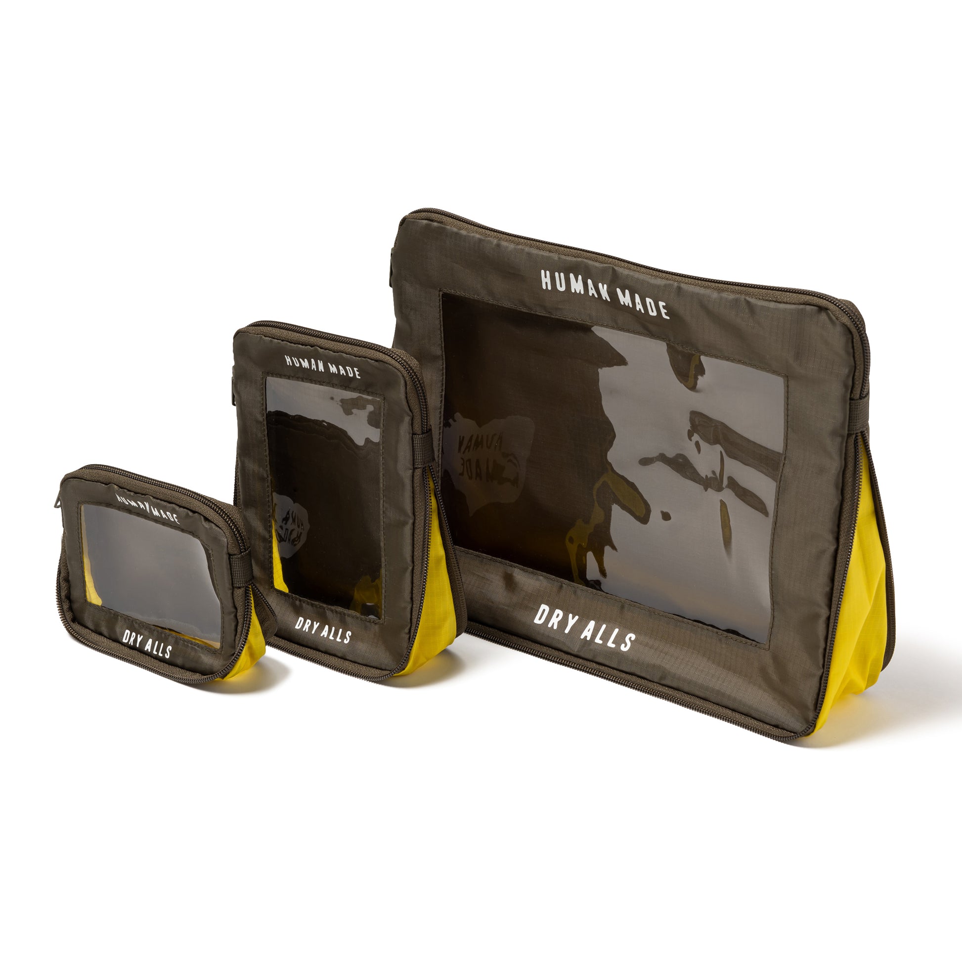 HUMAN MADE TRAVEL CASE MEDIUM OD-E