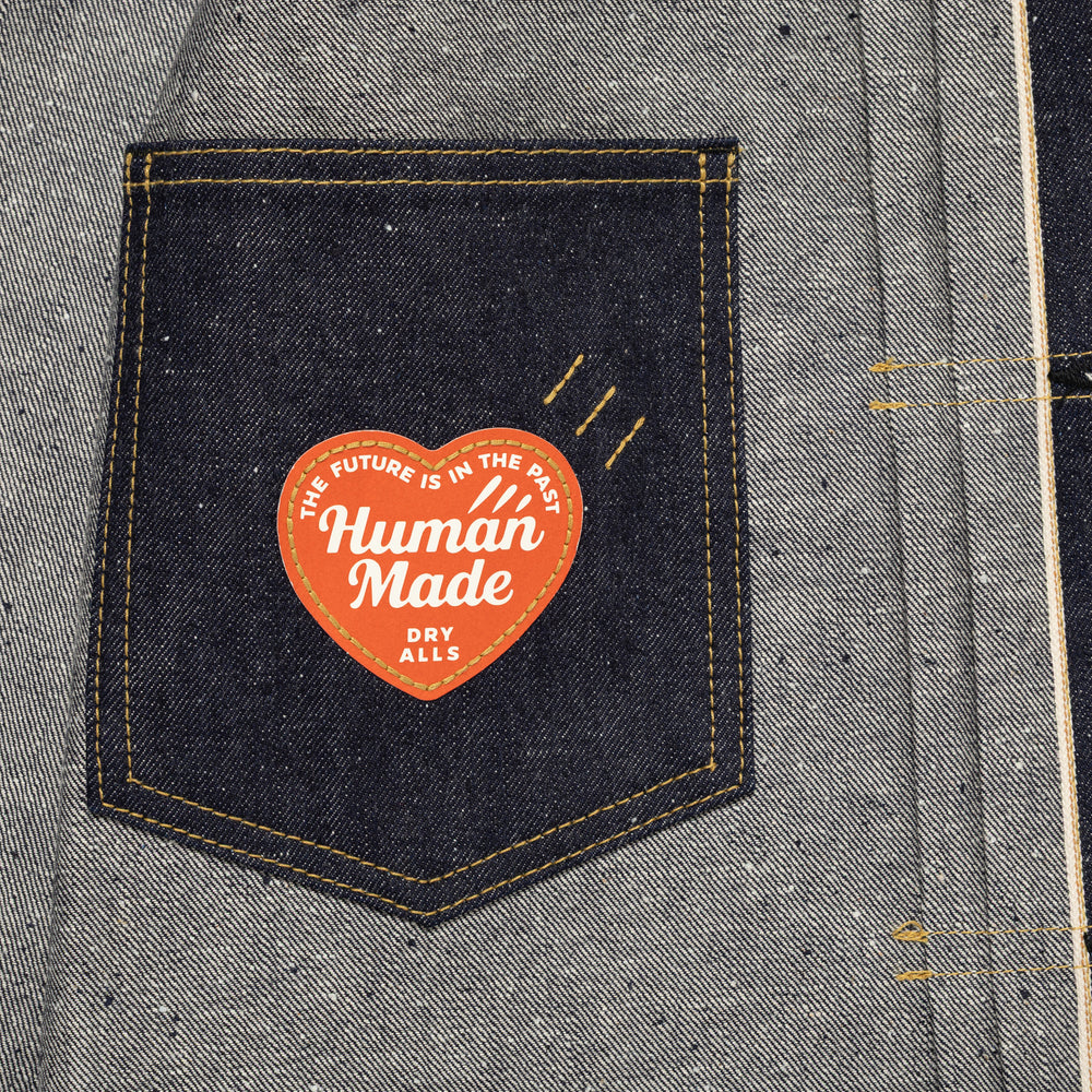 HUMAN MADE  DENIM WORK JACKET PAST IN-F