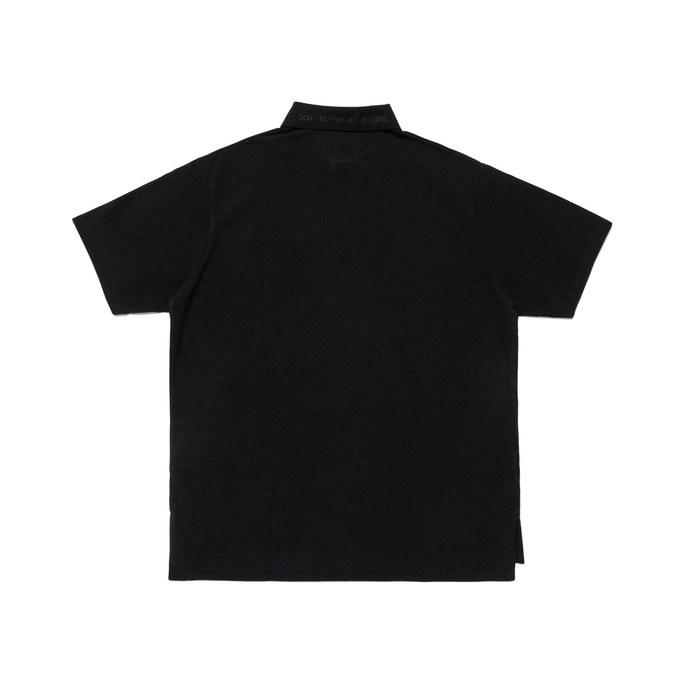 Wasted Youth BIG POLO SHIRT BK-B   