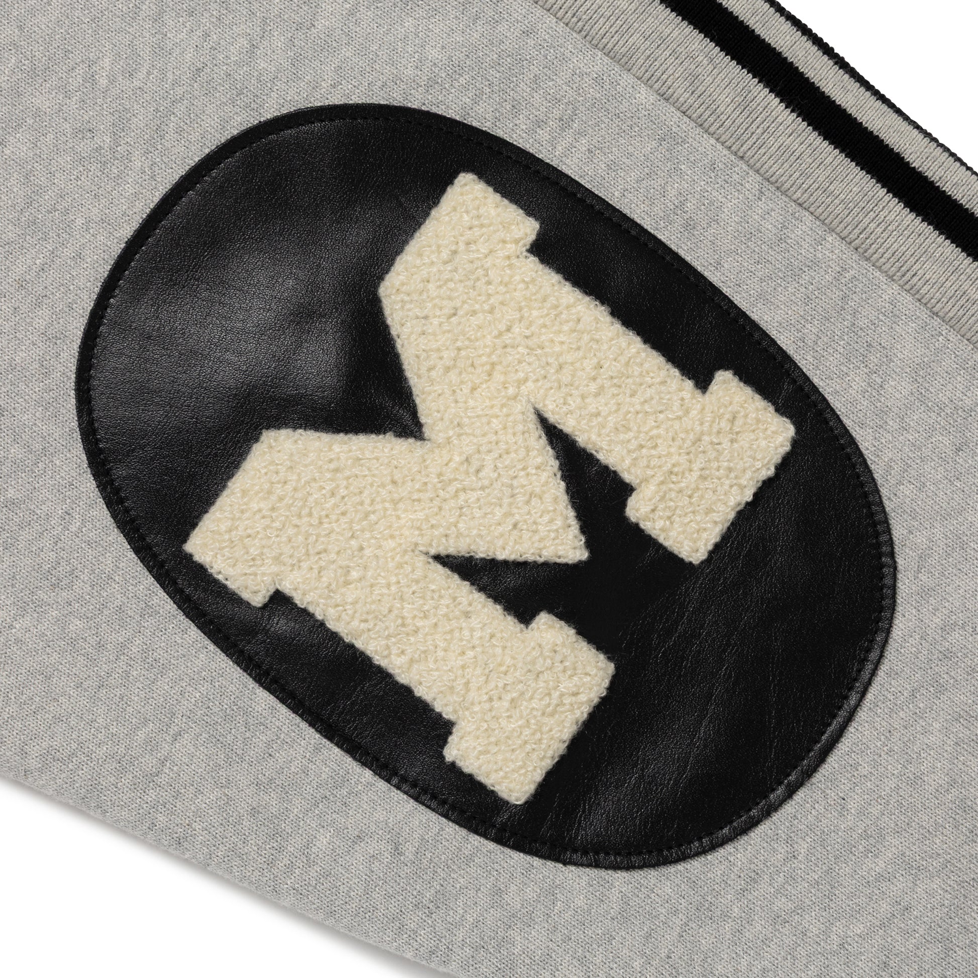 HUMAN MADE ELBOW PATCH SWEATSHIRT GY-D