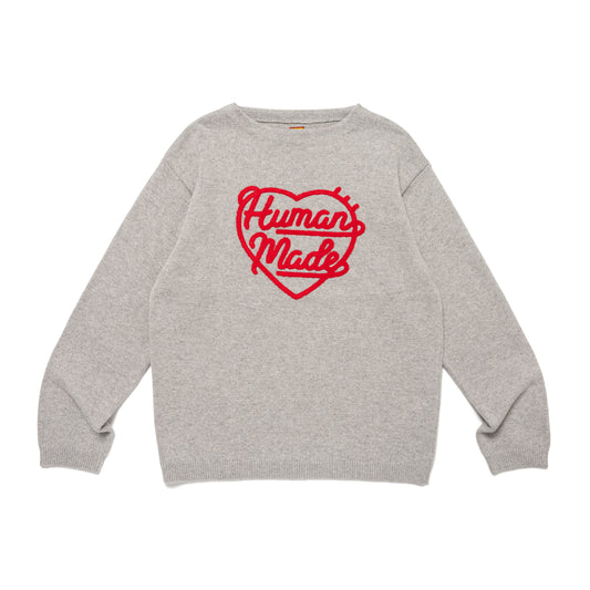 HUMAN MADE HEART KNIT SWEATER  1-A