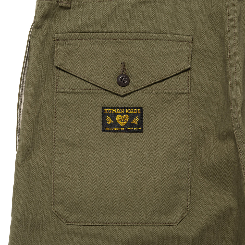 HUMAN MADE STRAIGHT CARGO PANTS OD-E