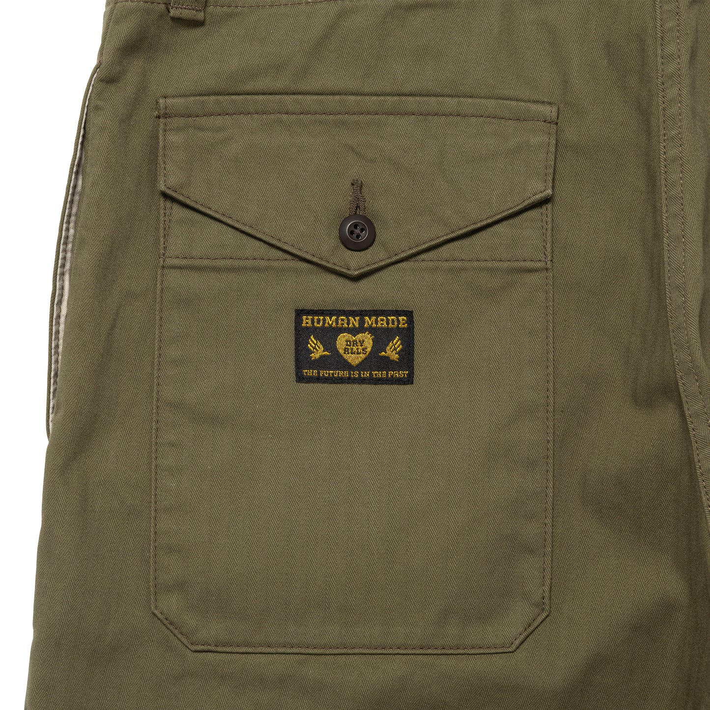 HUMAN MADE STRAIGHT CARGO PANTS OD-E