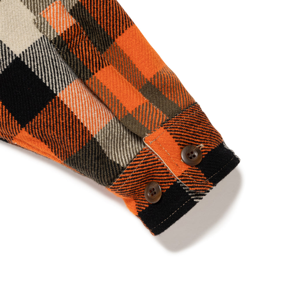 HUMAN MADE WOOL CHECK SHIRT JACKET OG-E