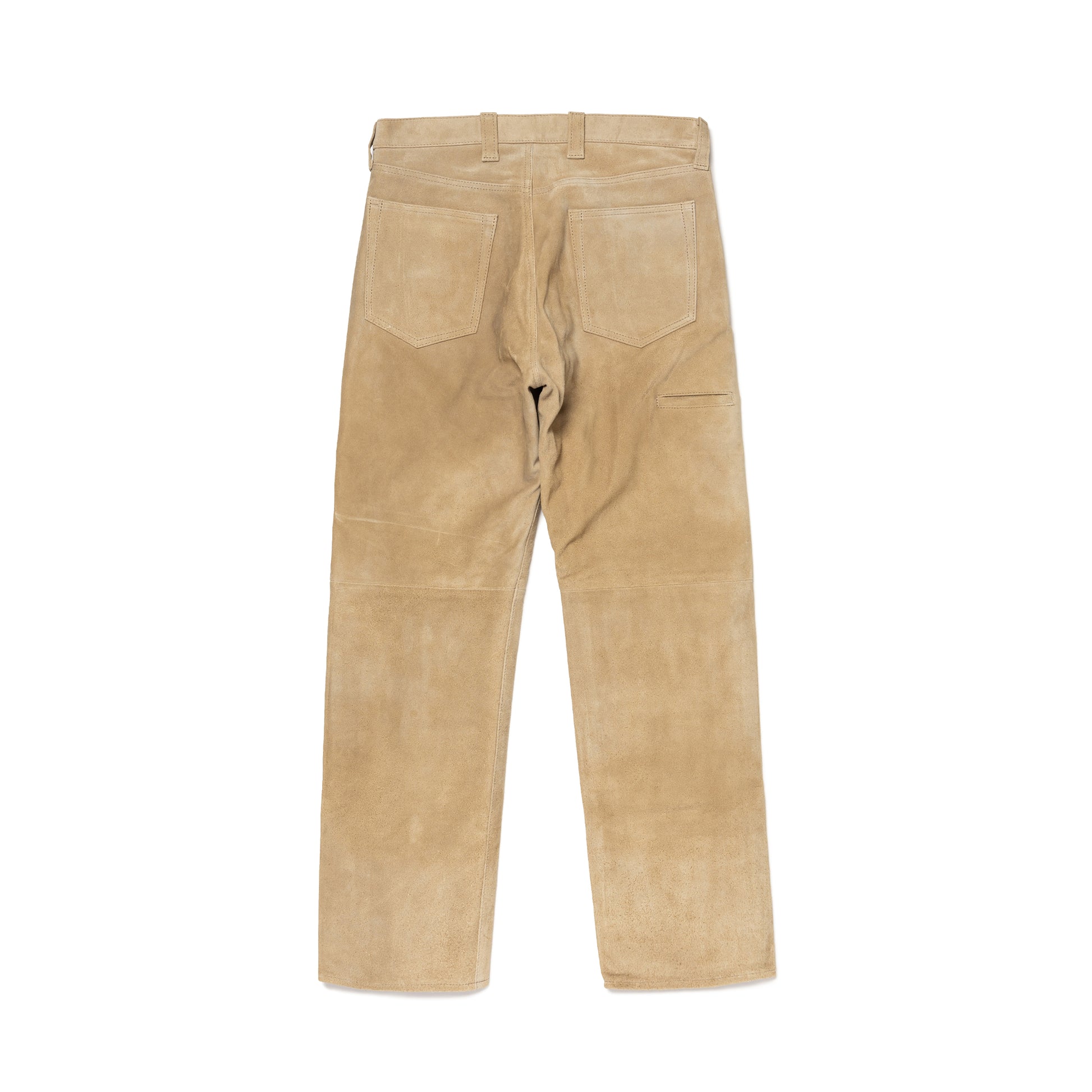 HUMAN MADE SUEDE LEATHER PANTS BG-B