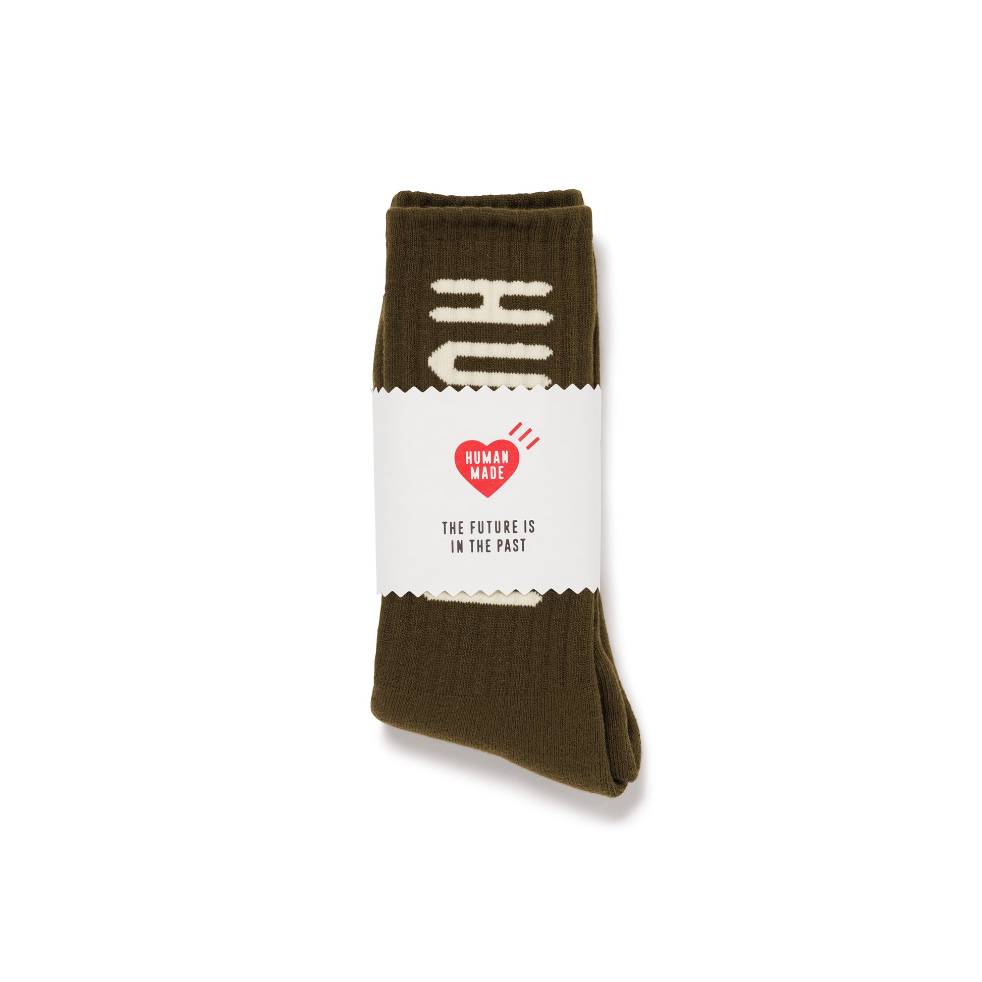 HUMAN MADE HM LOGO SOCKS OD-C