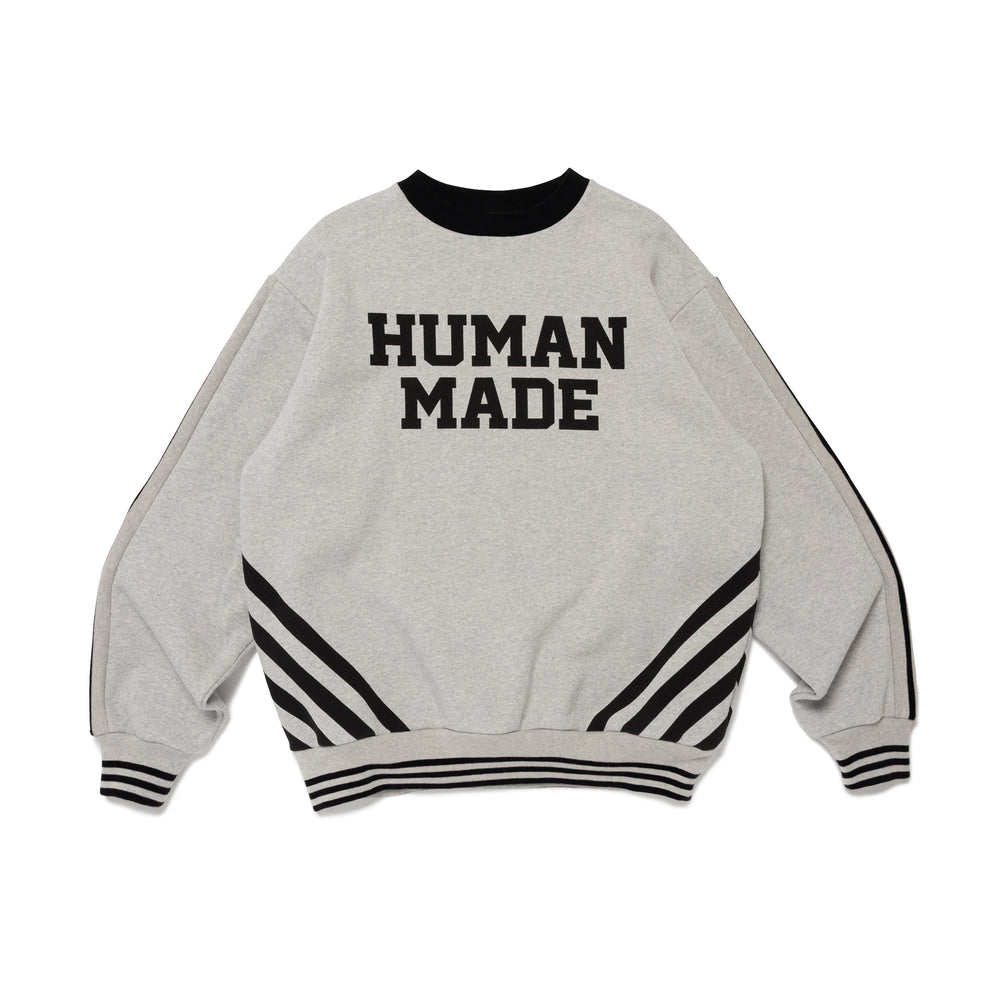 HUMAN MADE ELBOW PATCH SWEATSHIRT GY-A