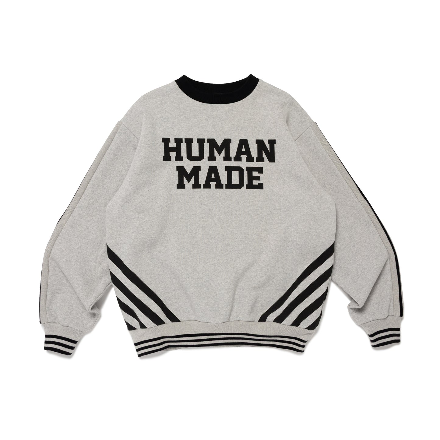 HUMAN MADE ELBOW PATCH SWEATSHIRT GY-A
