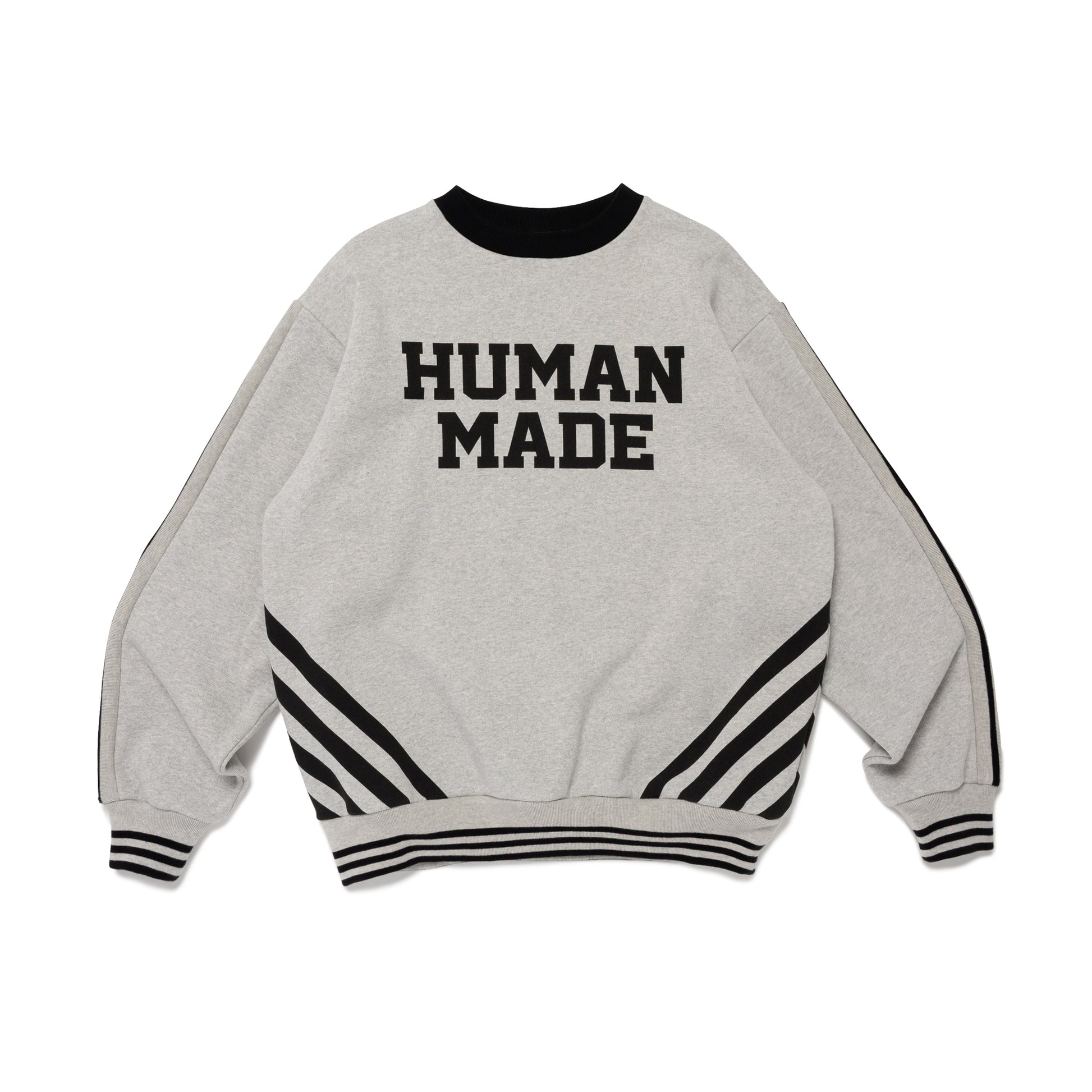 HUMAN MADE ELBOW PATCH SWEATSHIRT GY-A