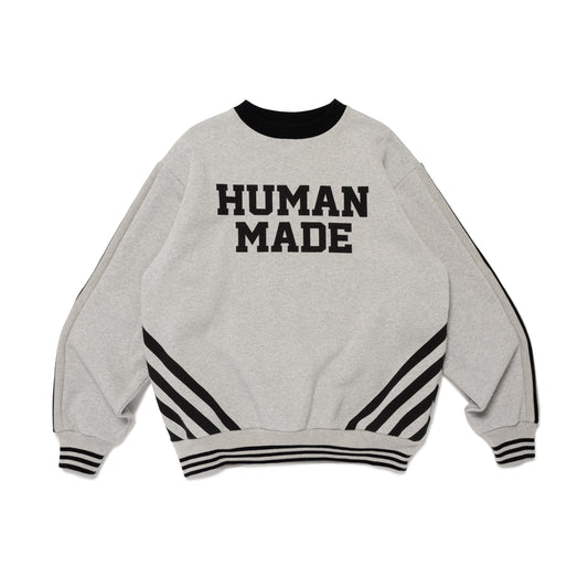 HUMAN MADE ELBOW PATCH SWEATSHIRT GY-A