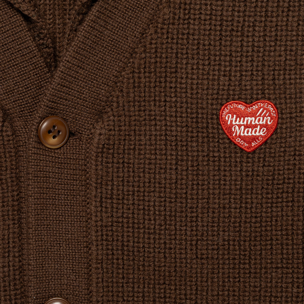 HUMAN MADE KNIT CARDIGAN BW-E