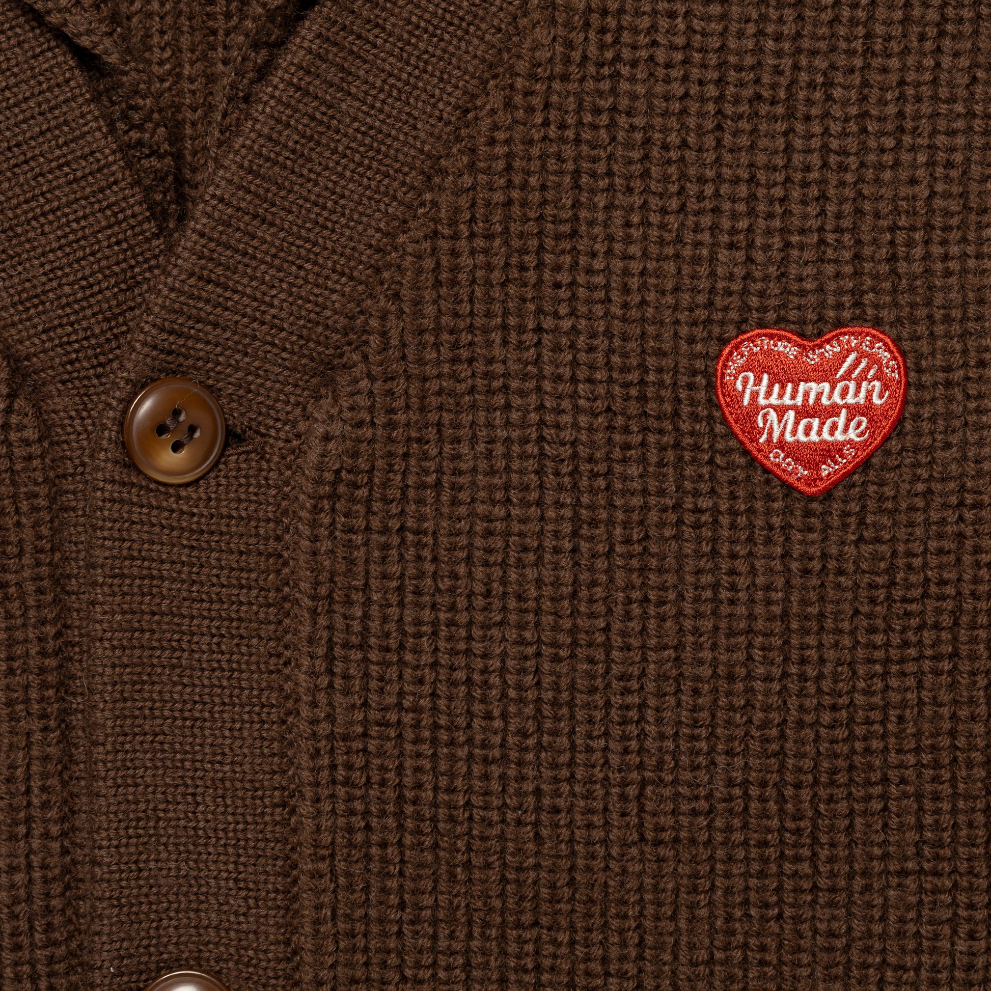 HUMAN MADE KNIT CARDIGAN BW-E