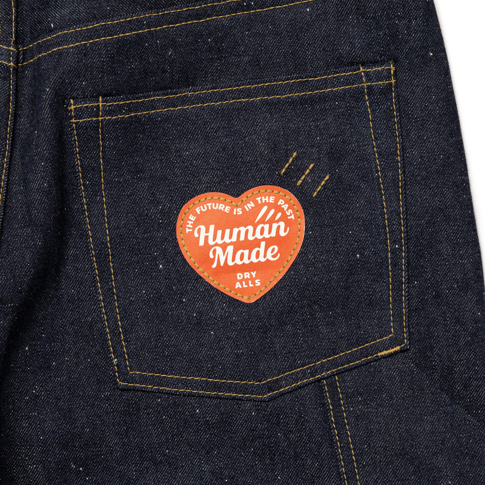 HUMAN MADE  STRAIGHT DENIM PANTS PAST IN-B