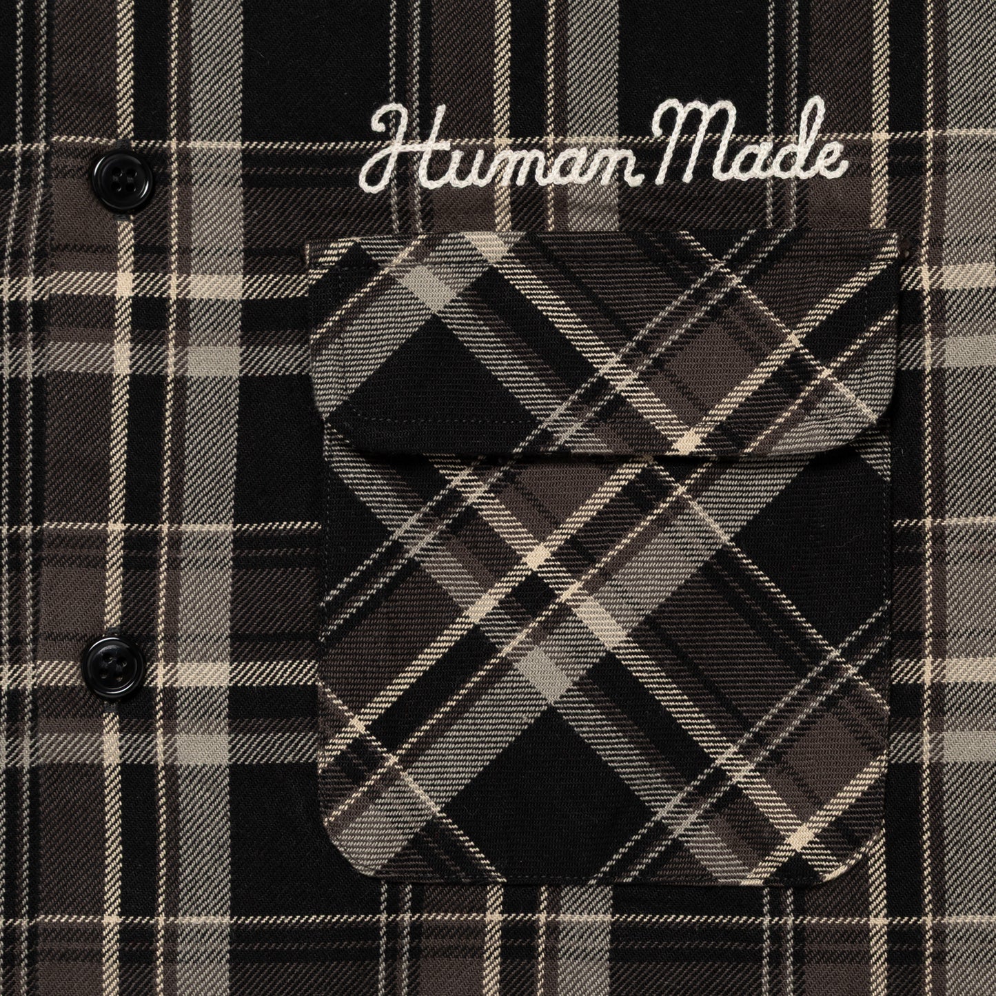 HUMAN MADE CHECK SHIRT BK-C