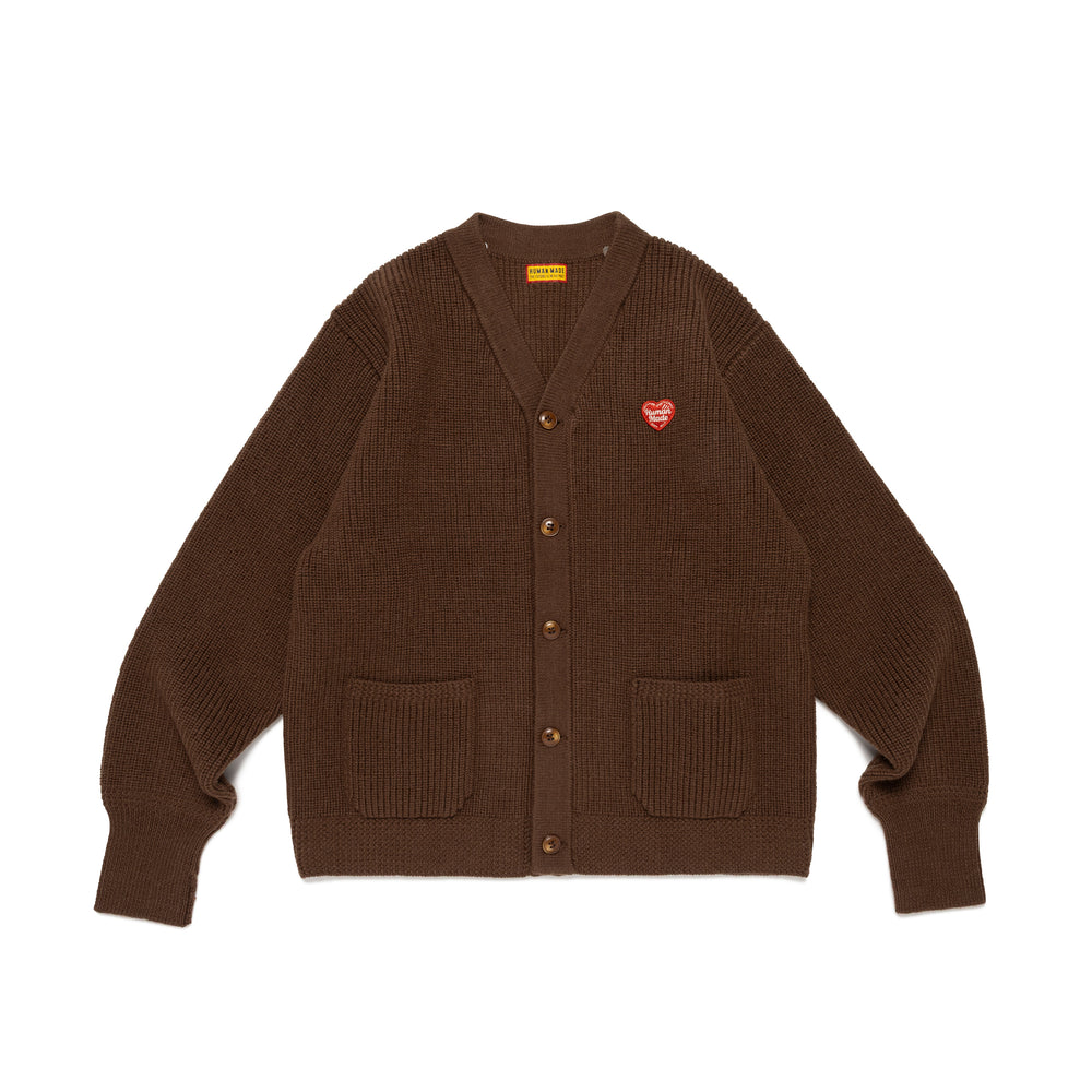 HUMAN MADE KNIT CARDIGAN BW-C