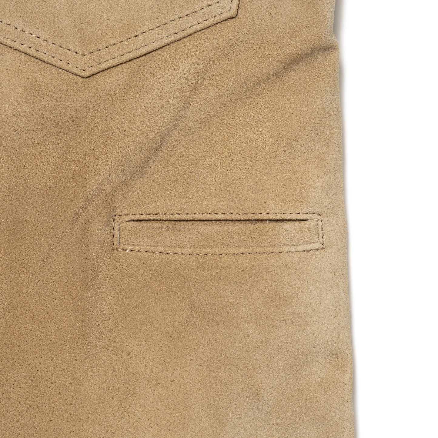 HUMAN MADE SUEDE LEATHER PANTS BG-F