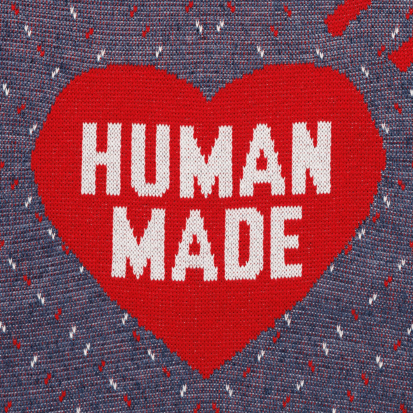 HUMAN MADE HEART KNIT SWEATER 1-C