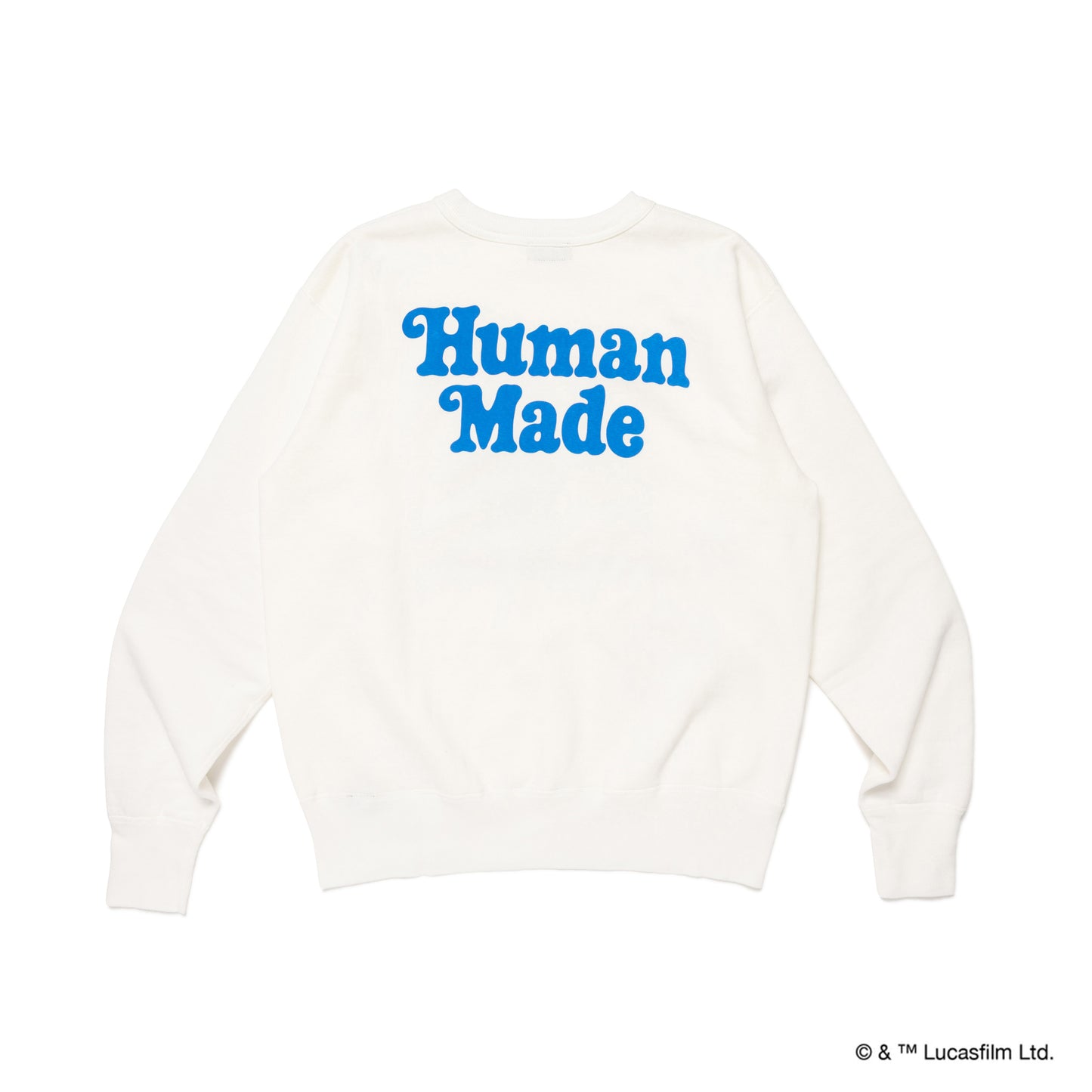 HUMAN MADE  STARWARS-TSURIAMI-SWEATSHIRT WH-B