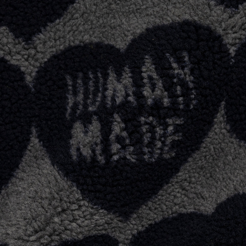 HUMAN MADE HEART FLEECE BLANKET NY-E