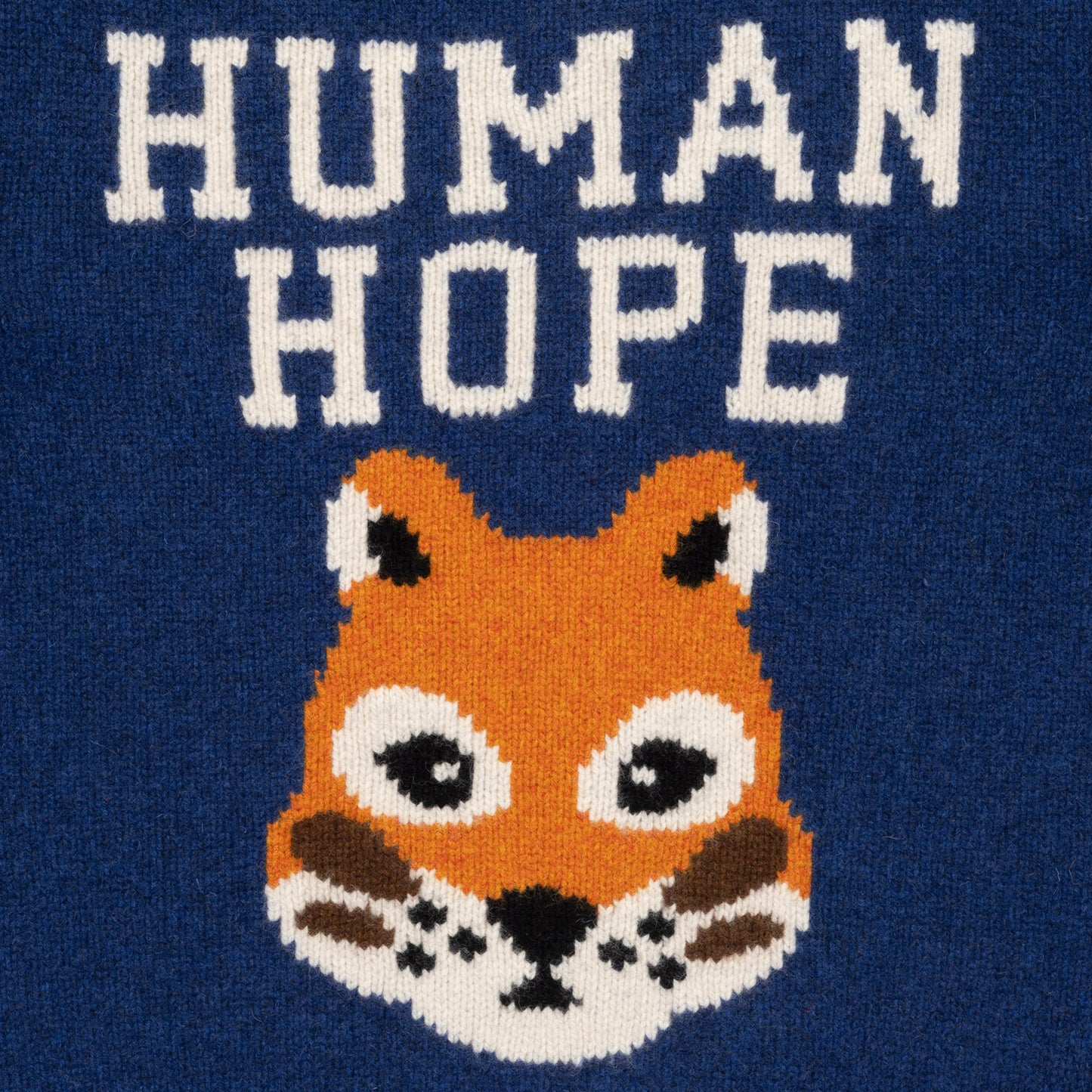 HUMAN MADE HUMAN HOPE LOW GAUGE KNIT NY-C