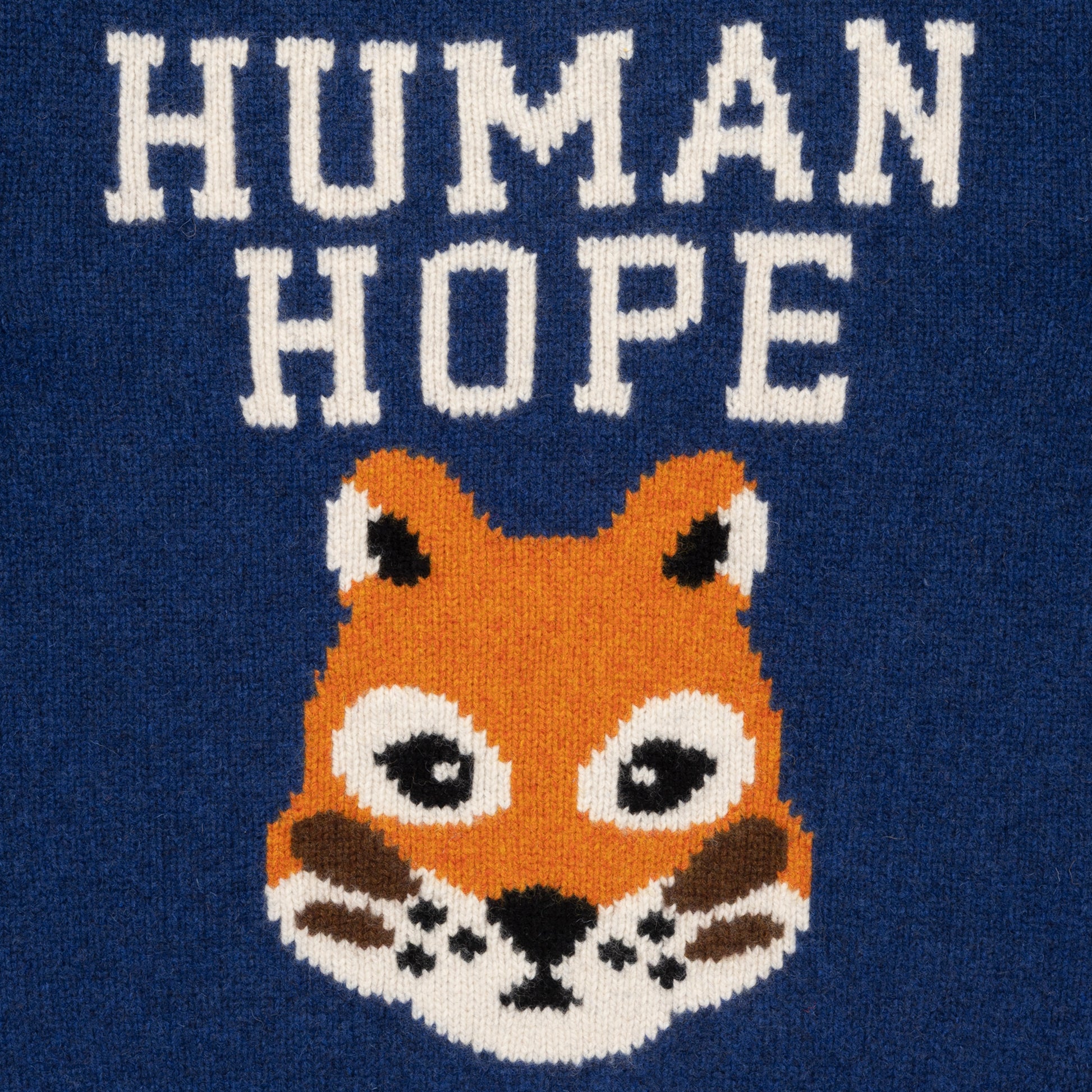 HUMAN MADE HUMAN HOPE LOW GAUGE KNIT NY-C
