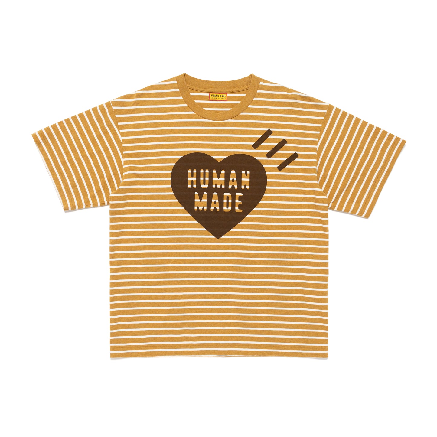 HUMAN MADE HEART STRIPED T-SHIRT – HUMAN MADE Inc.