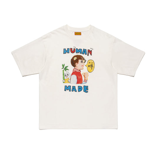 HUMAN MADE KEIKO SOOTOME T-SHIRT SIDE A WH-A