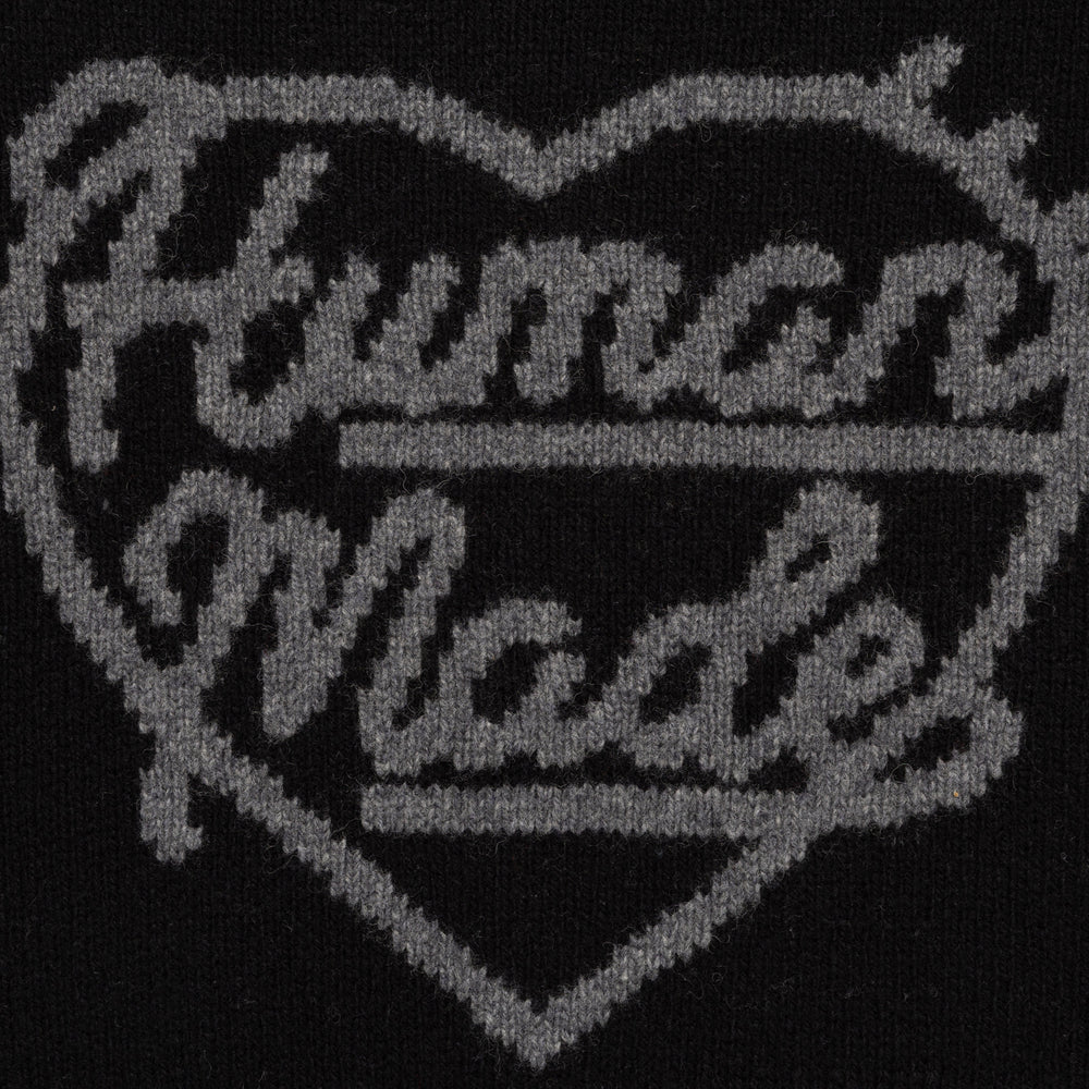 HUMAN MADE HEART KNIT SWEATER BK-D