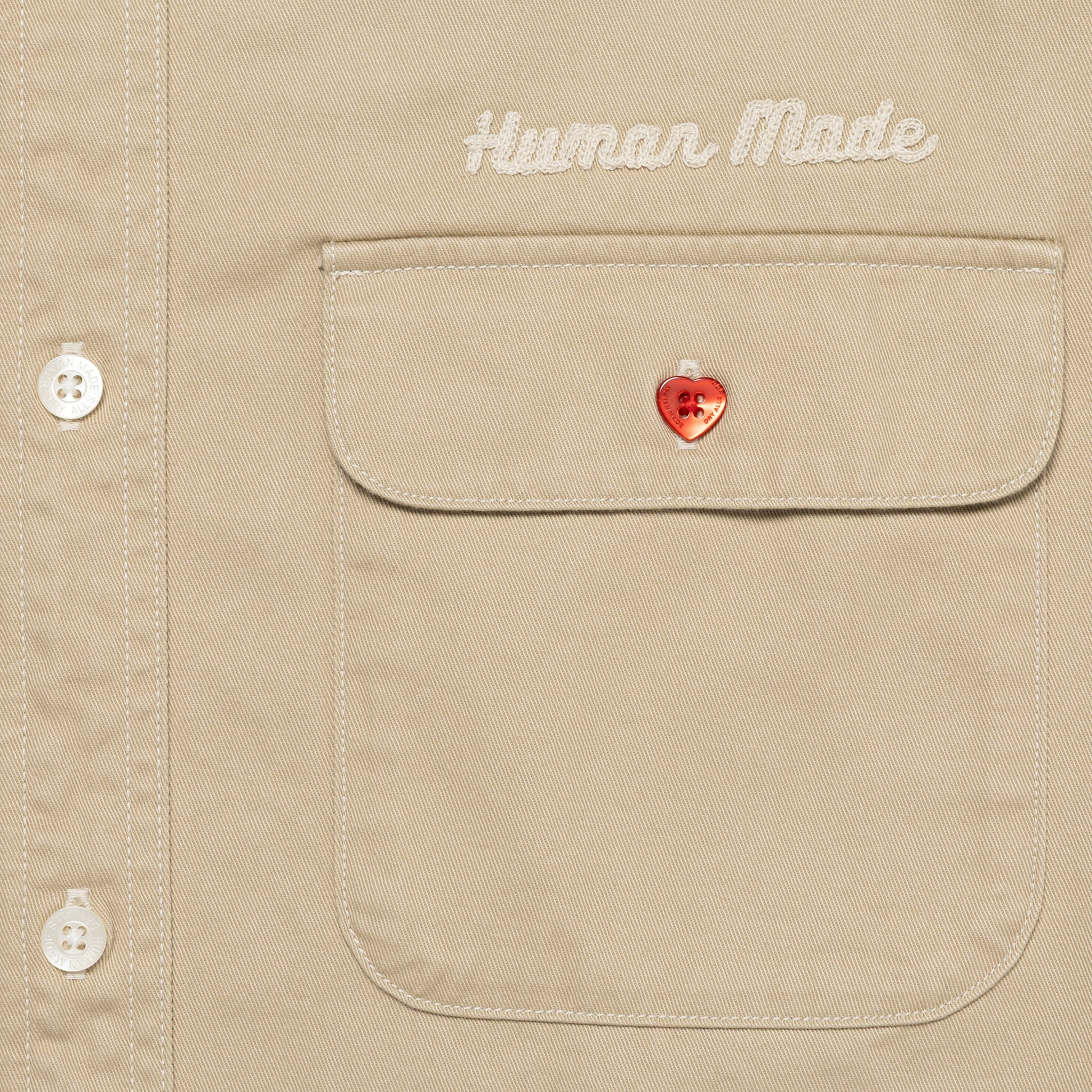 HUMAN MADE OVERSIZED SHIRT BG-C