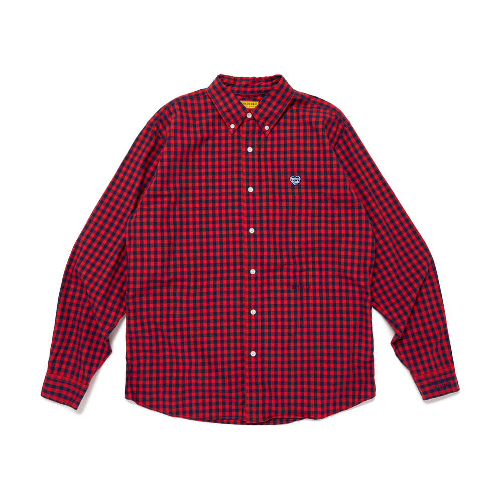 HUMAN MADE GINGHAM CHECK BD SHIRT RD-A