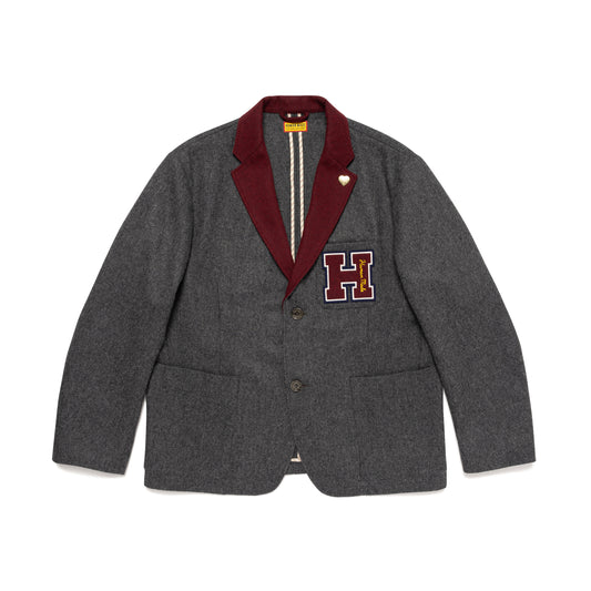 HUMAN MADE WOOL BLENDED JACKET GY-A