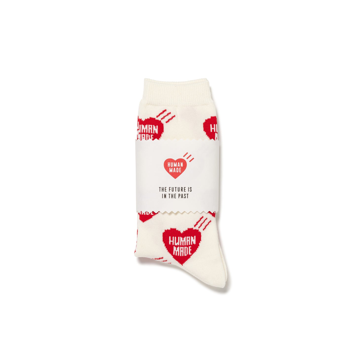 HUMAN MADE HM28GD062 HEART SOCKS RD-B