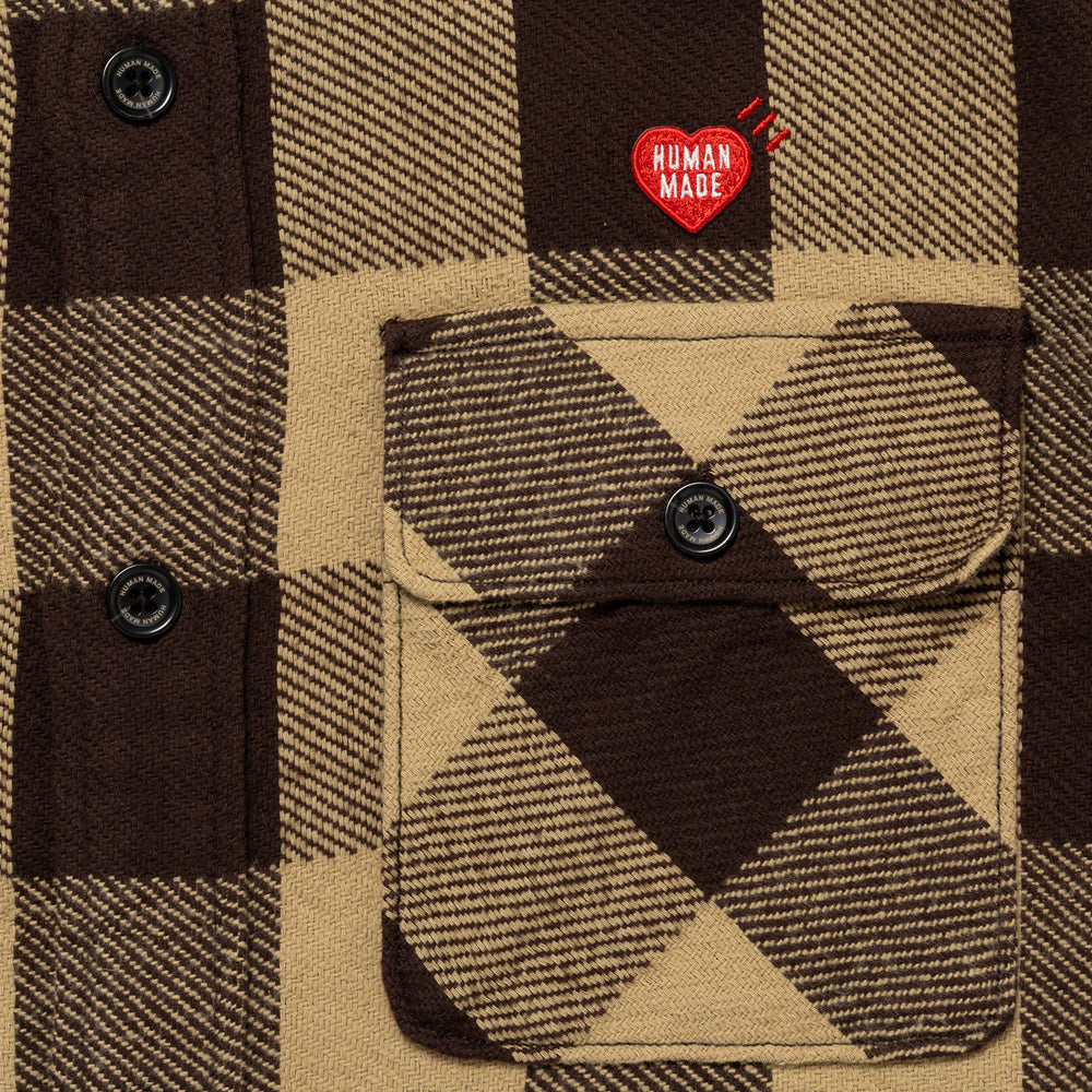 HUMAN MADE CHECK SHIRT BG-C