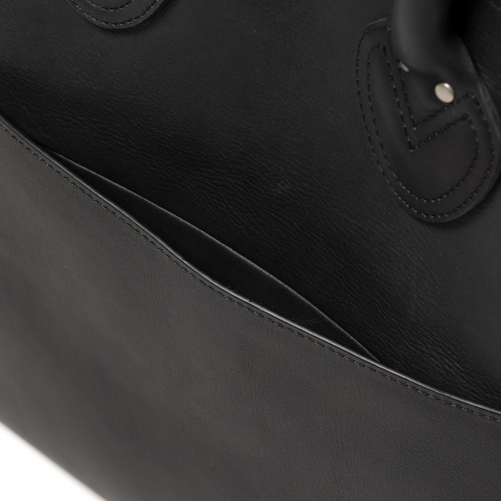 HUMAN MADE LEATHER TOTE BK-E