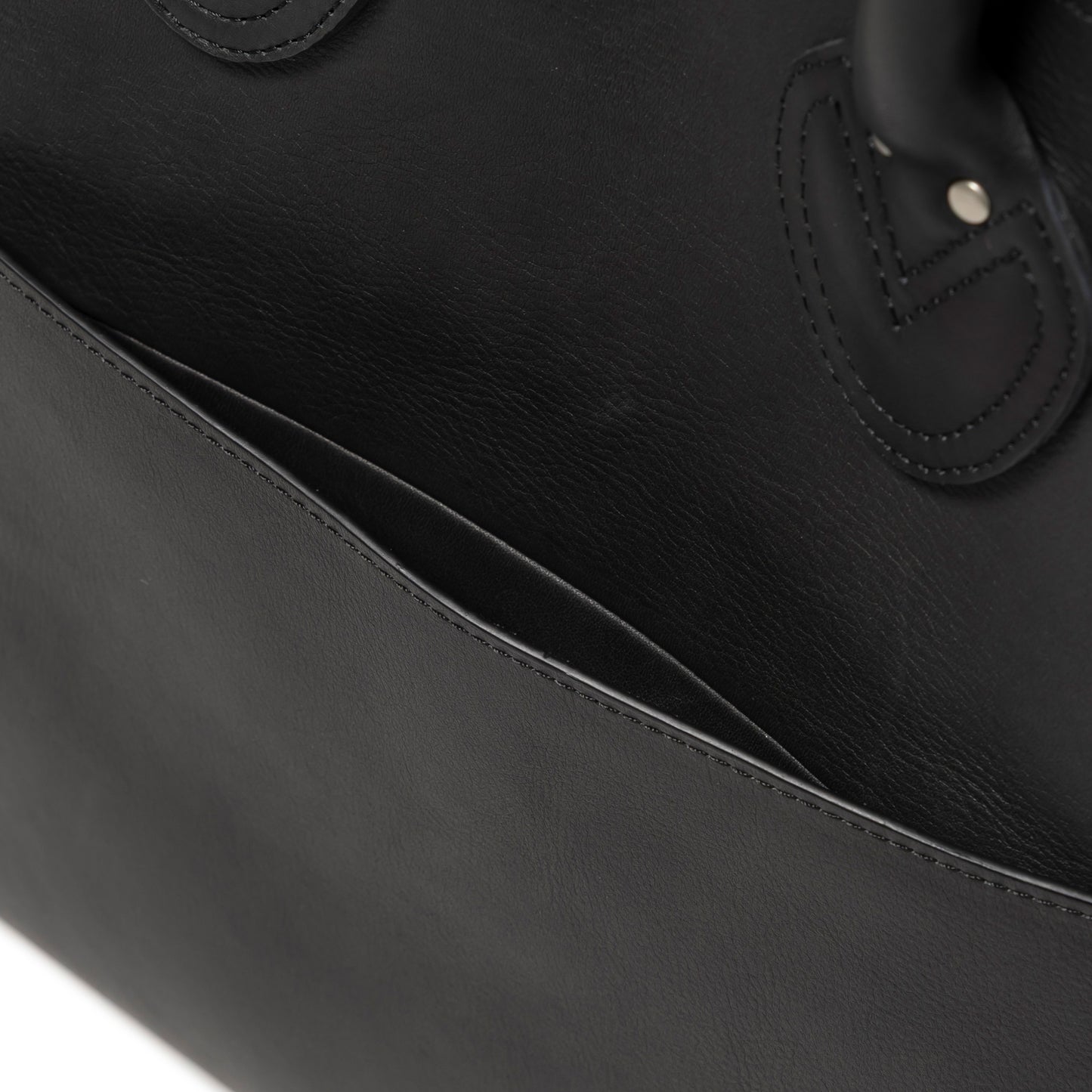 HUMAN MADE LEATHER TOTE BK-E