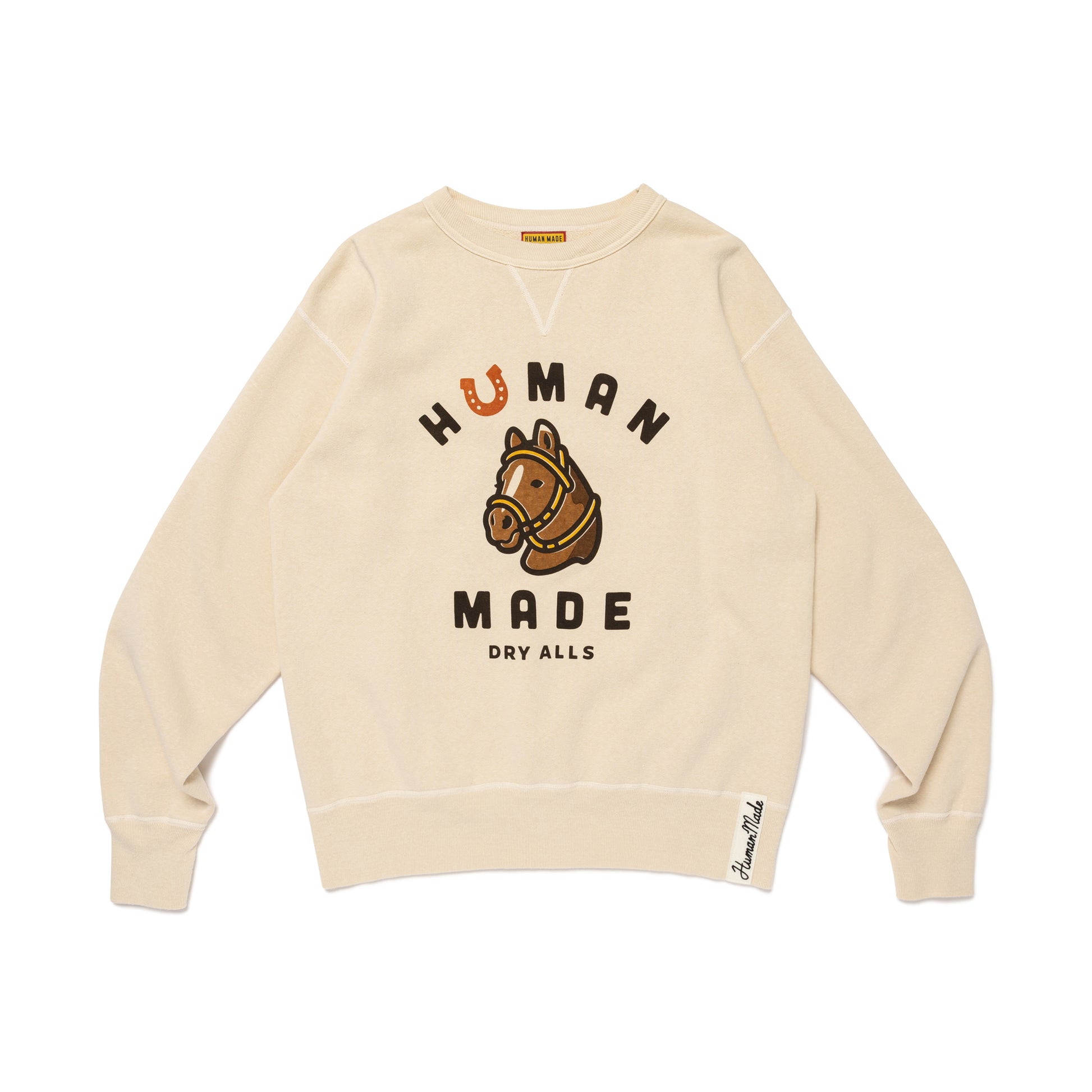 トップス HUMAN MADE TSURIAMI SWEATSHIRT Human Made Men's Tsuriami Sweatshirt in White Human Made