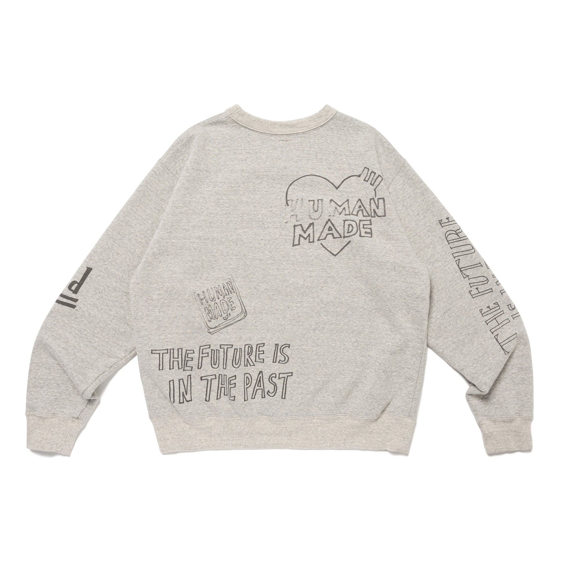 HUMAN MADE GRAFFITI SWEATSHIRT GY-B