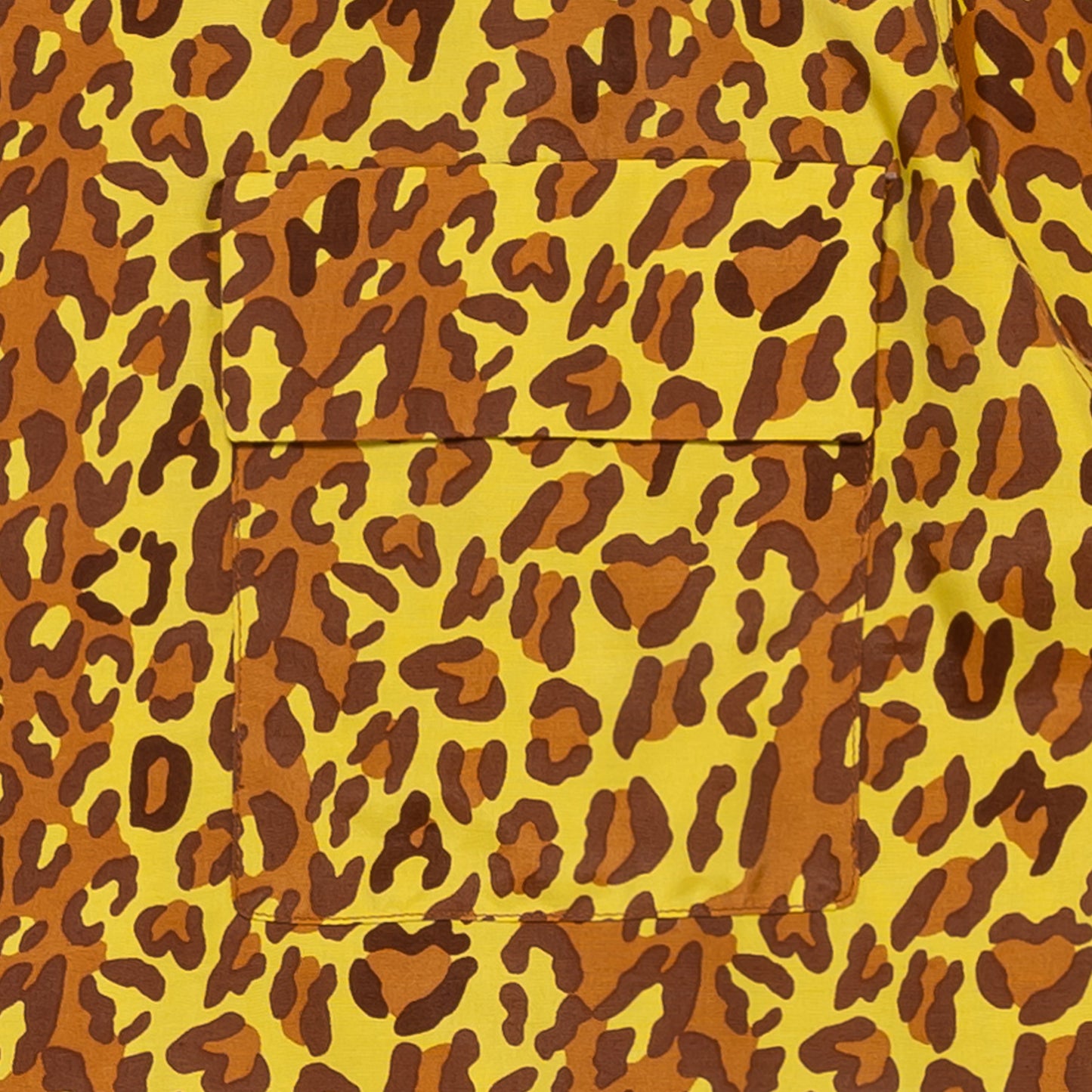 HUMAN MADE LEOPARD ALOHA SHIRT YE-D