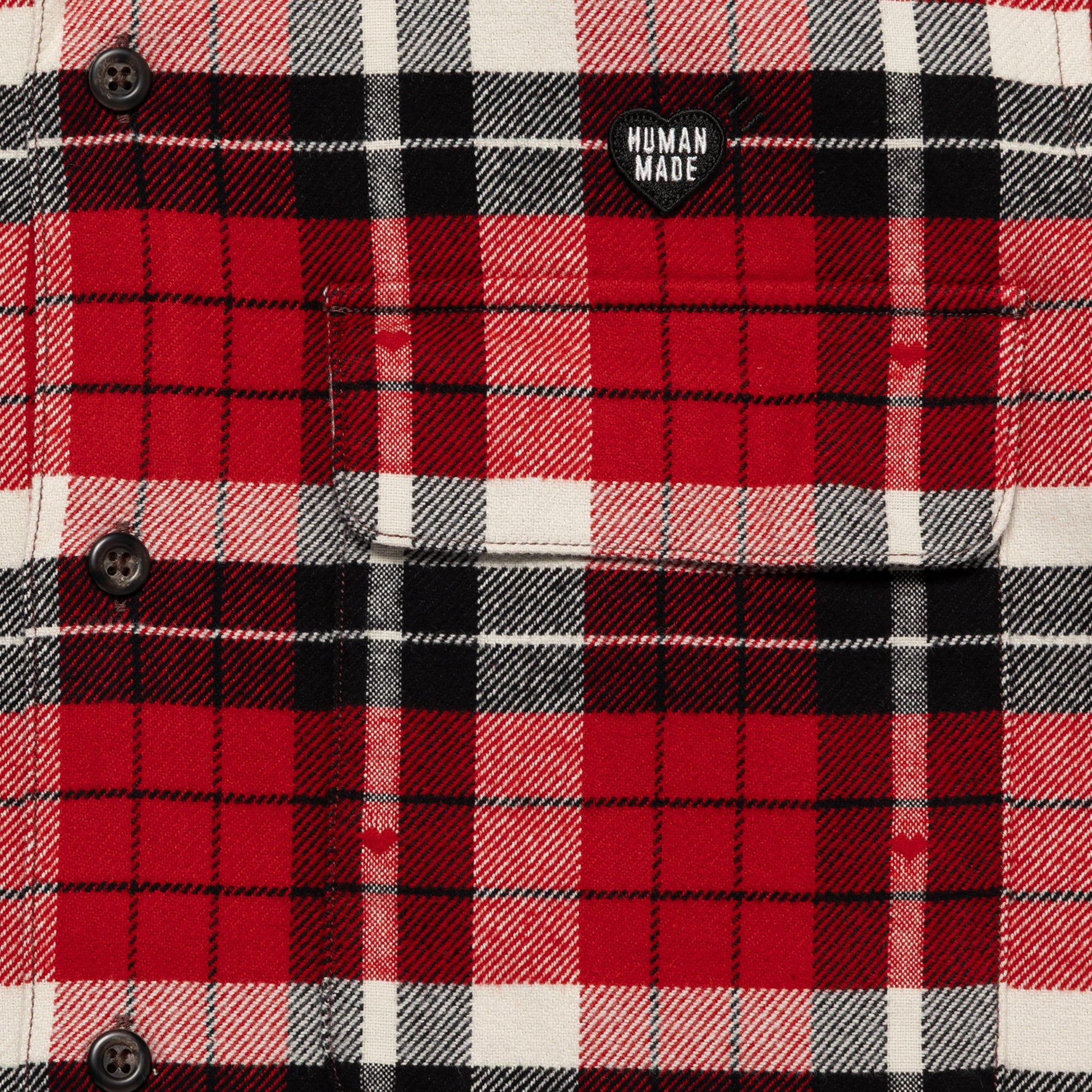 HUMAN MADE FLANNEL CHECK SHIRT RD-D