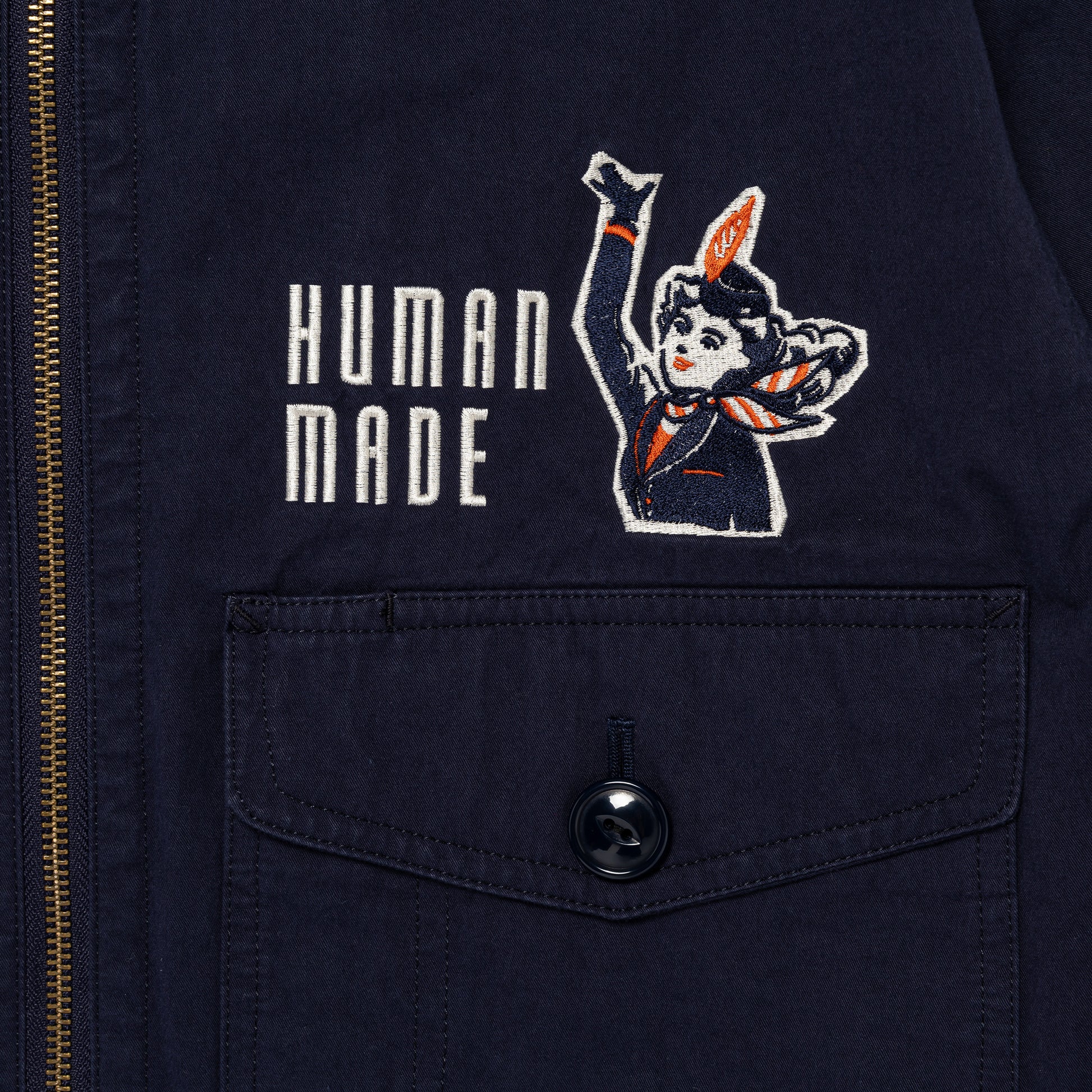 HUMAN MADE DRIZZLER JACKET NY-D