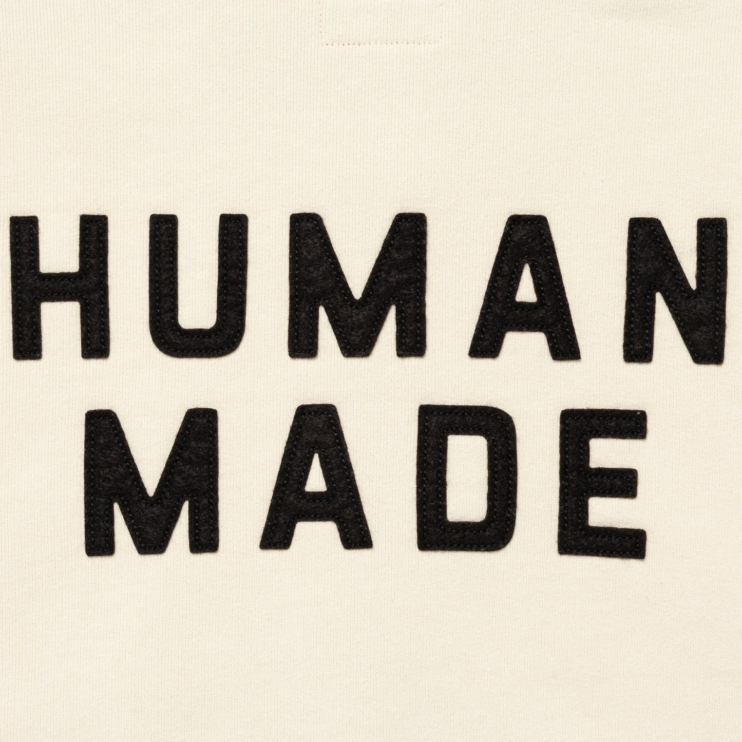 HUMAN MADE ZIP-UP SWEATSHIRT WH-D