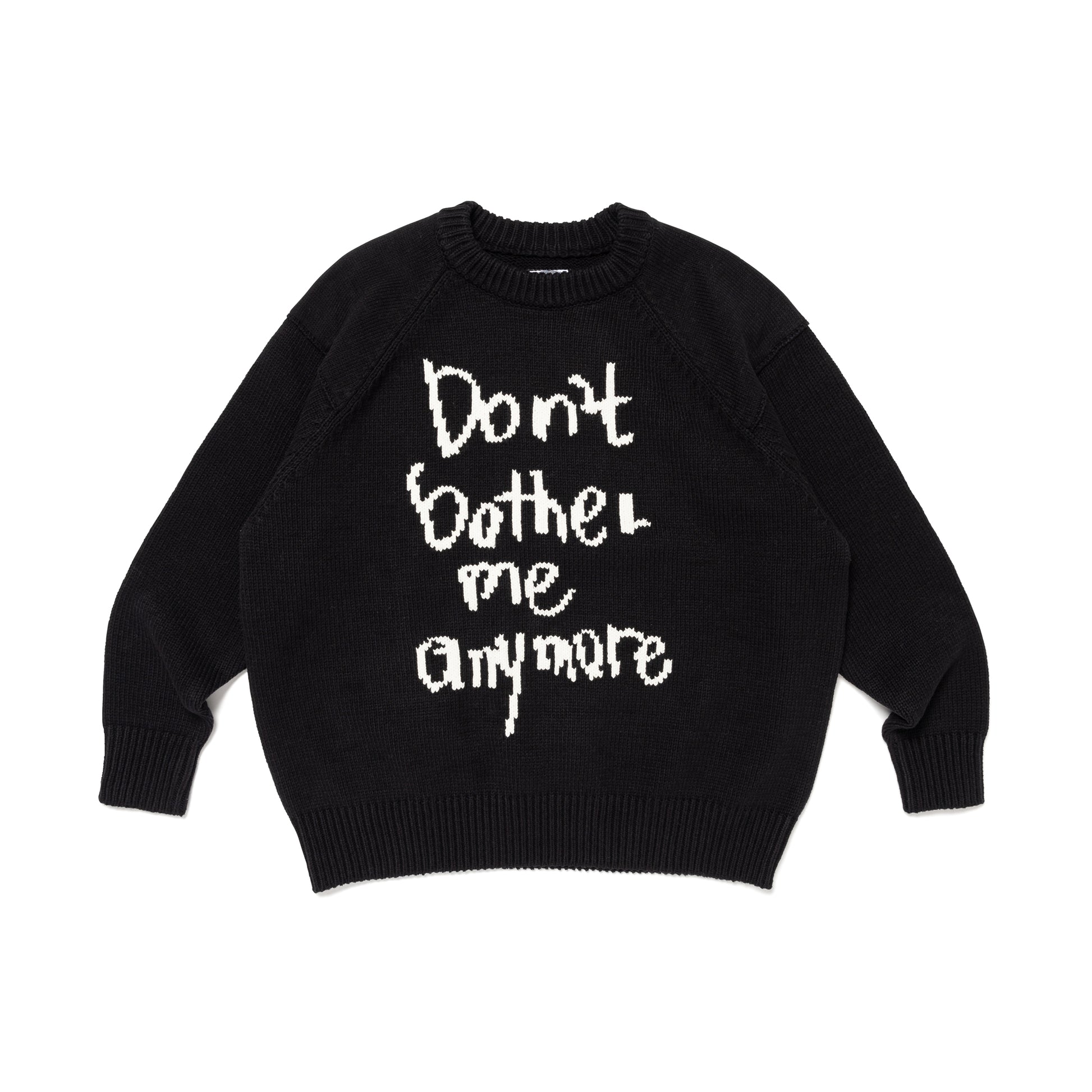 WASTED YOUTH KNIT SWEATER BK-A